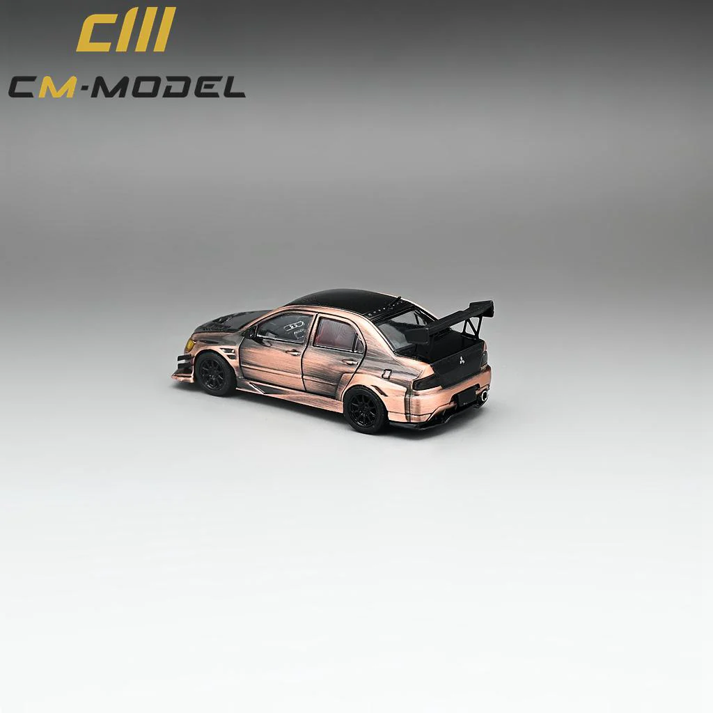 CM MODEL 1/64 Mitsubishi Lancer Evo IX Bronze Carbon Version CM64-EVOIX-20 - Image 4