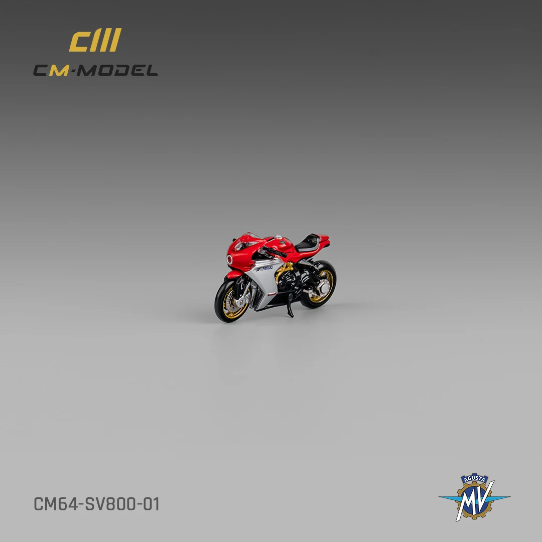 CM MODEL 1/64 MV Agusta SV800 with Show Girl CM64-SV800-01 - Image 2
