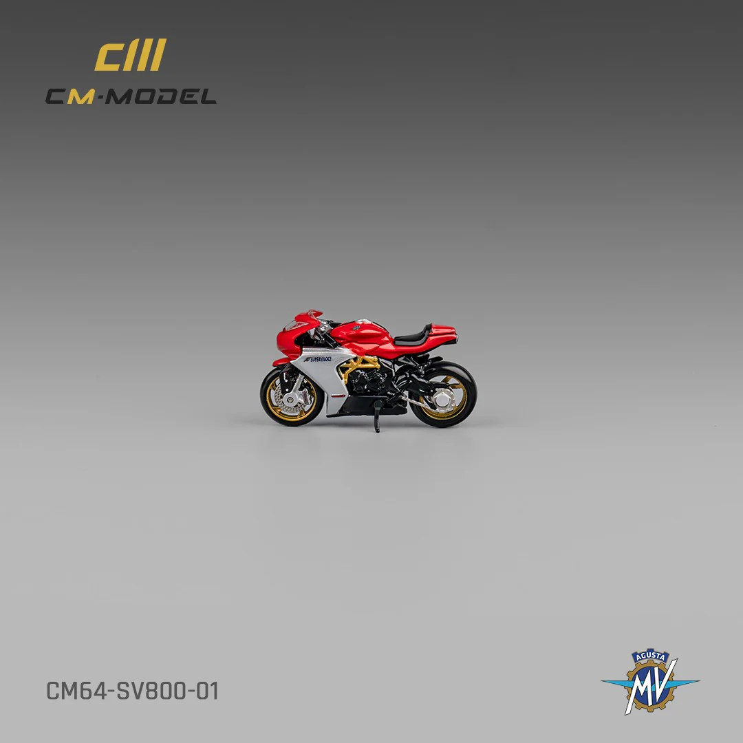 CM MODEL 1/64 MV Agusta SV800 with Show Girl CM64-SV800-01 - Image 3