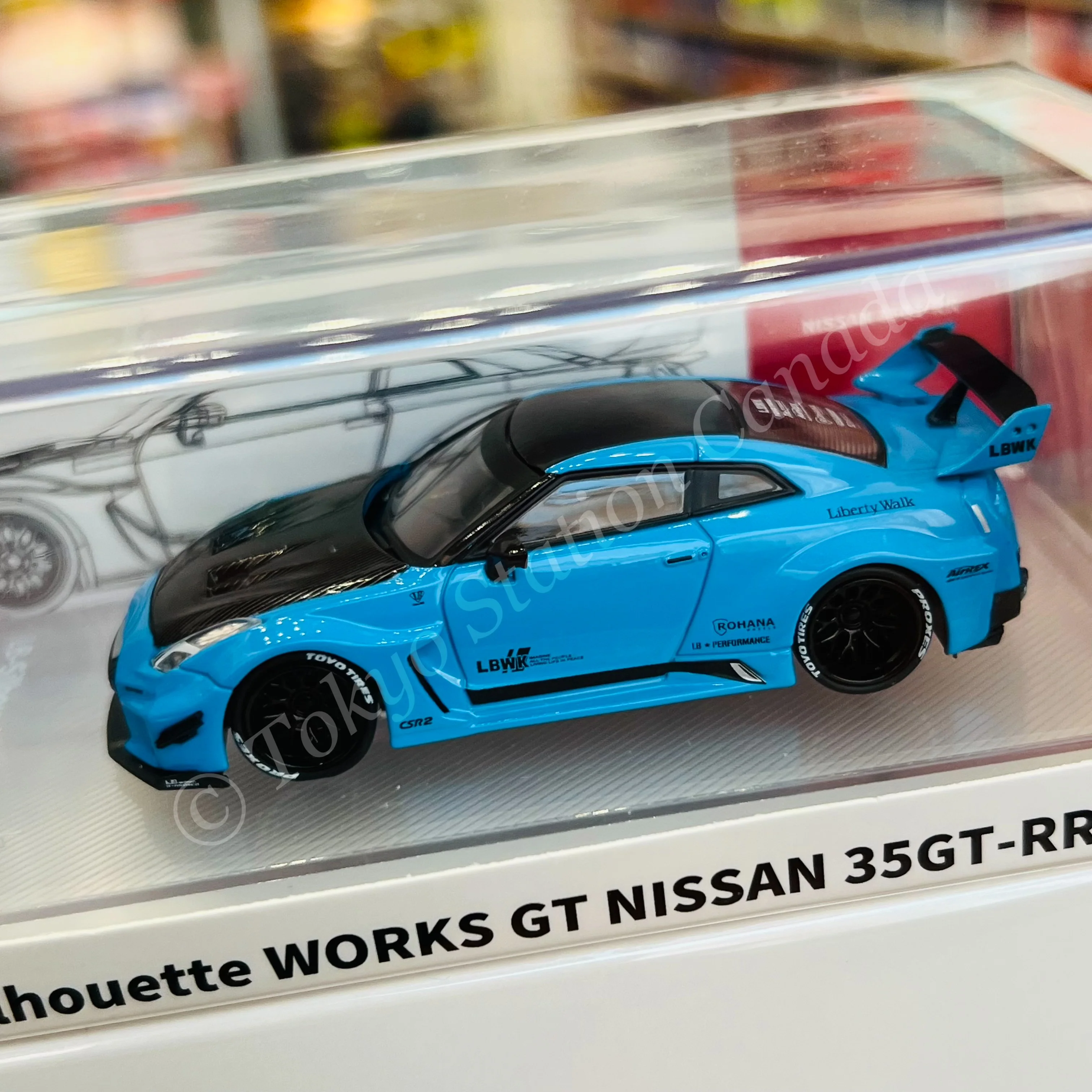 CM MODEL 1/64 Nissan LBWK GT35RR CM64-35RR-07 - Image 2