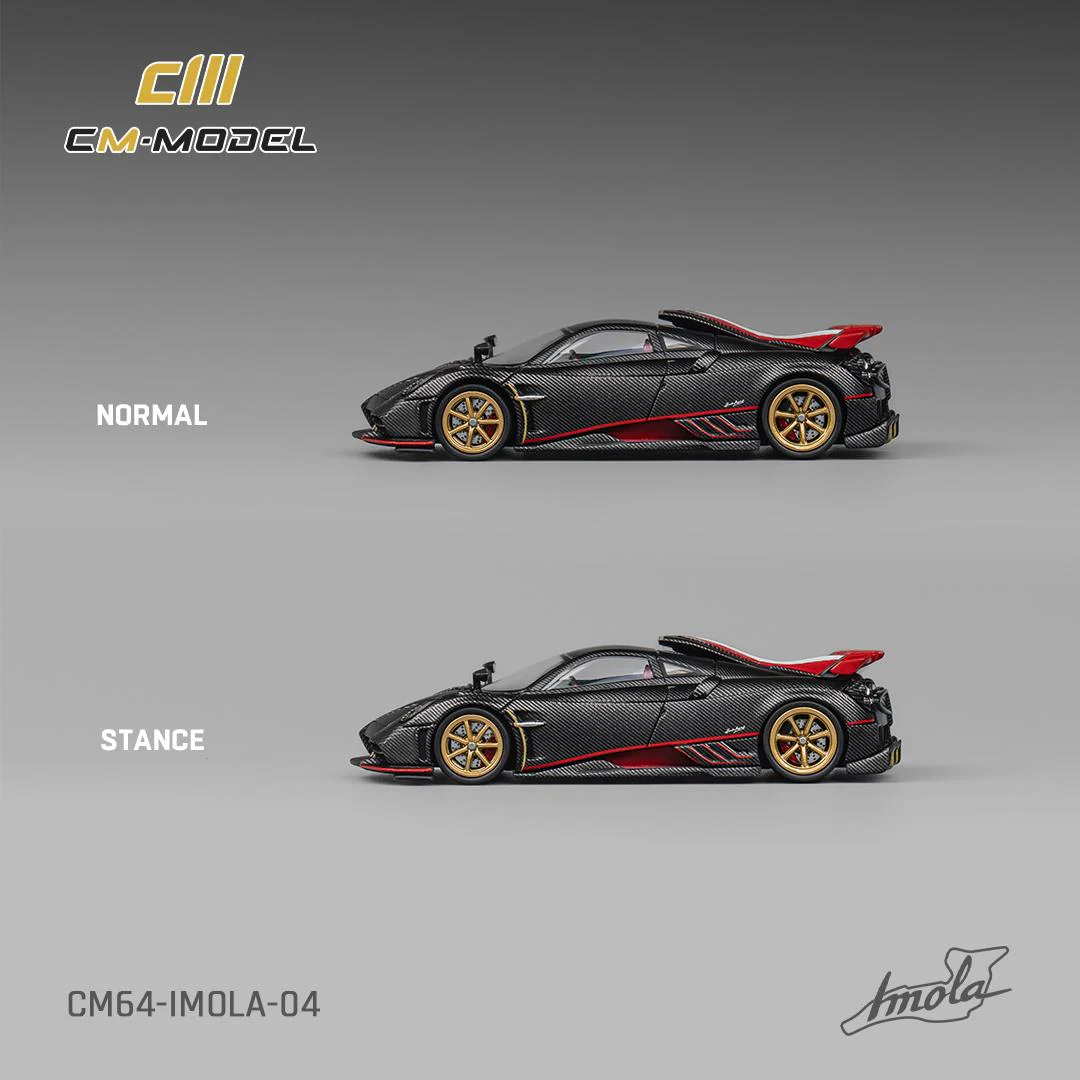 CM MODEL 1/64 Pagani Imola (Full Carbon) CM64-IMOLA-04 - Image 2