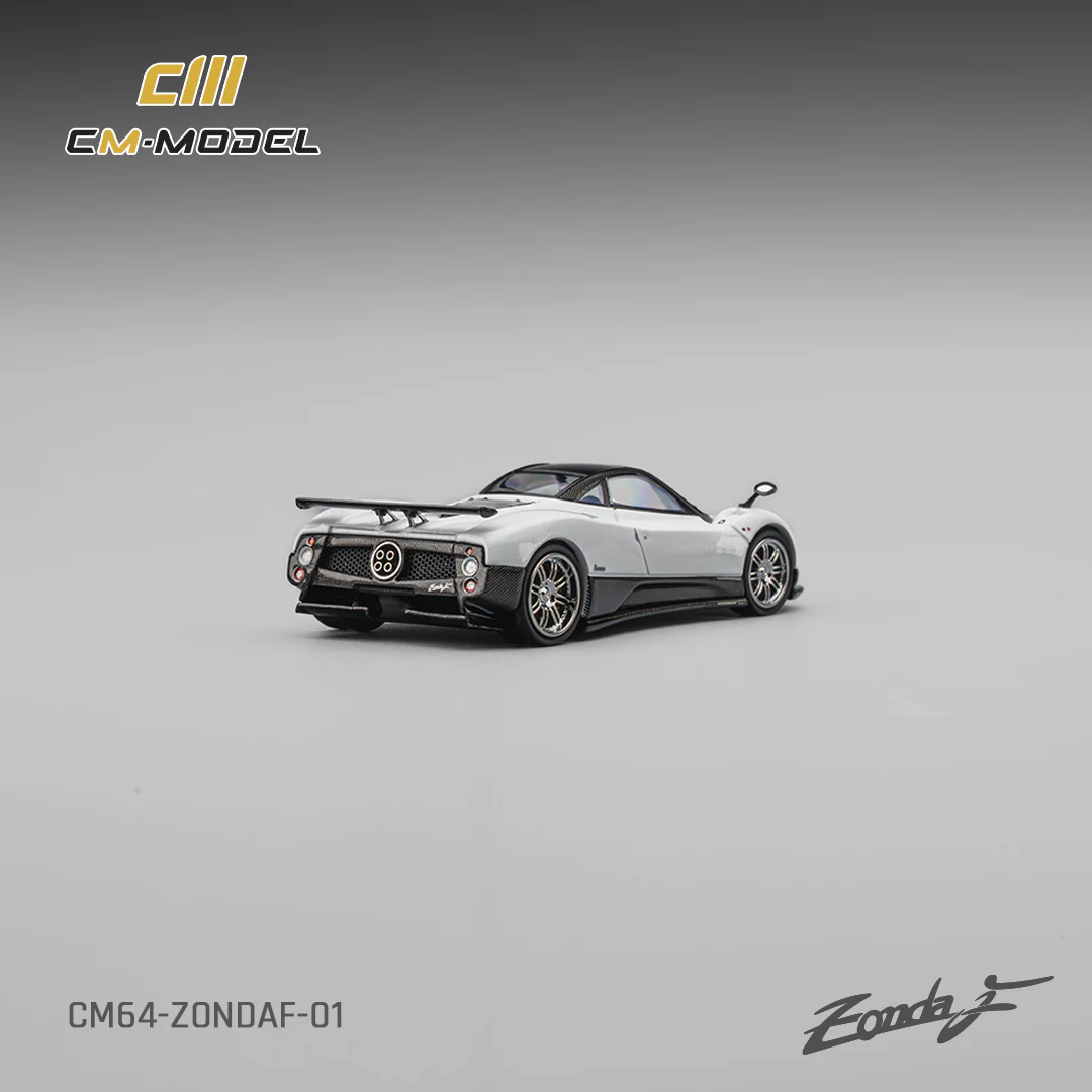 PREORDER CM MODEL 1/64 Pagani Zonda F Pearl White CM64-ZondaF-01 (Approx. Release Date : Q1 2026 subject to manufacturer's final decision) - Image 2
