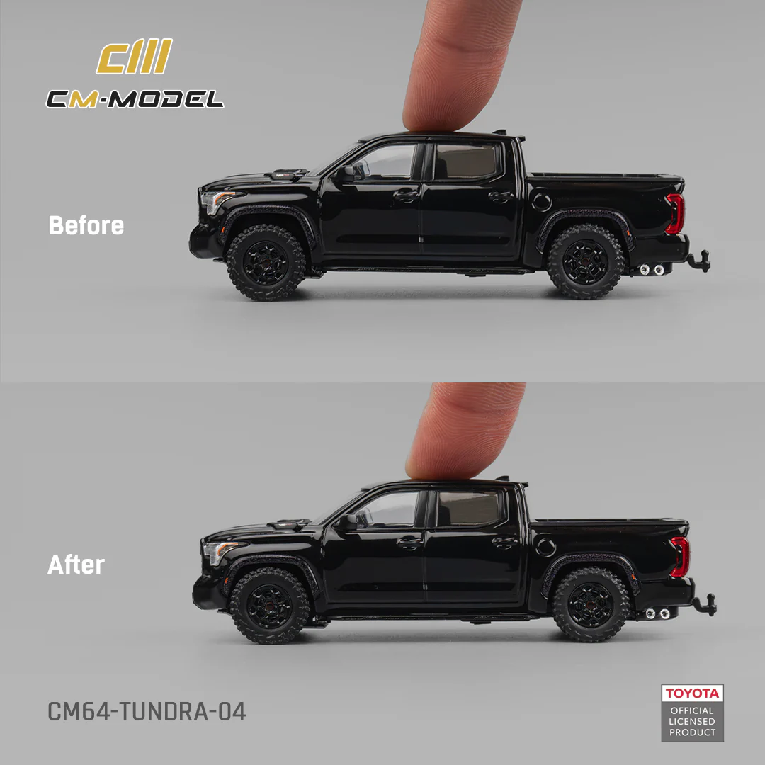 PREORDER CM MODEL 1/64 Toyota Tundra Gloss Black CM64-Tundra-04 (Approx. Release Date : Q3 2026 subject to manufacturer's final decision) - Image 2