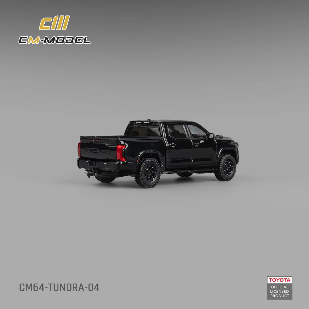 PREORDER CM MODEL 1/64 Toyota Tundra Gloss Black CM64-Tundra-04 (Approx. Release Date : Q3 2026 subject to manufacturer's final decision) - Image 3