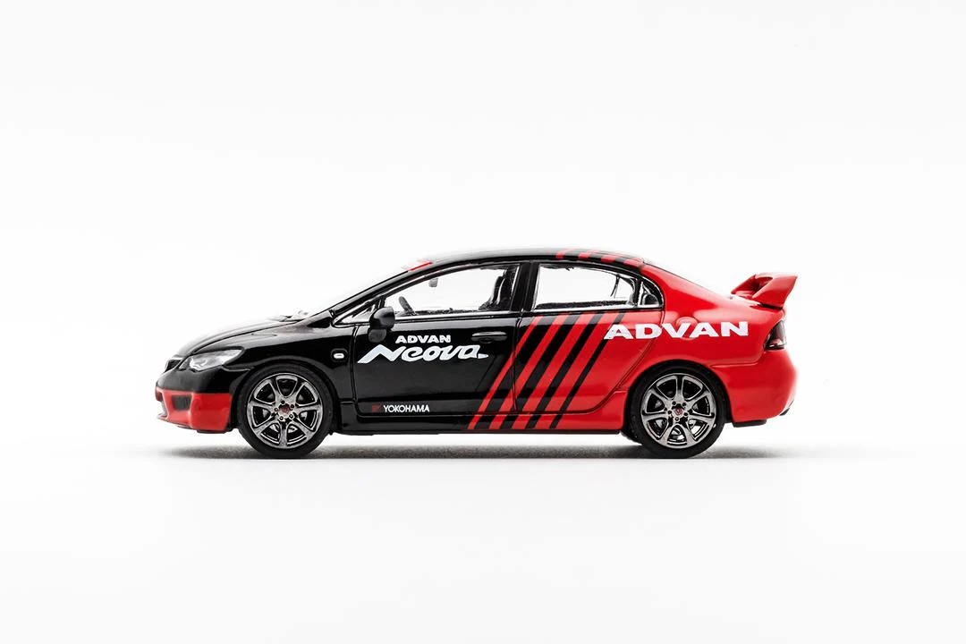 DCT 1/64 Honda Civic FD2 Advan LL-021-91 - Image 2