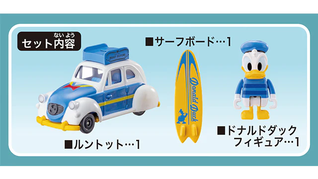 Dream Tomica 179 Disney Motors Surf Donald Duck - Image 2