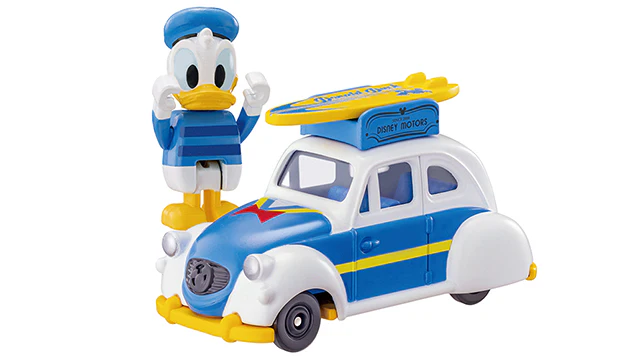 Dream Tomica 179 Disney Motors Surf Donald Duck - Image 4