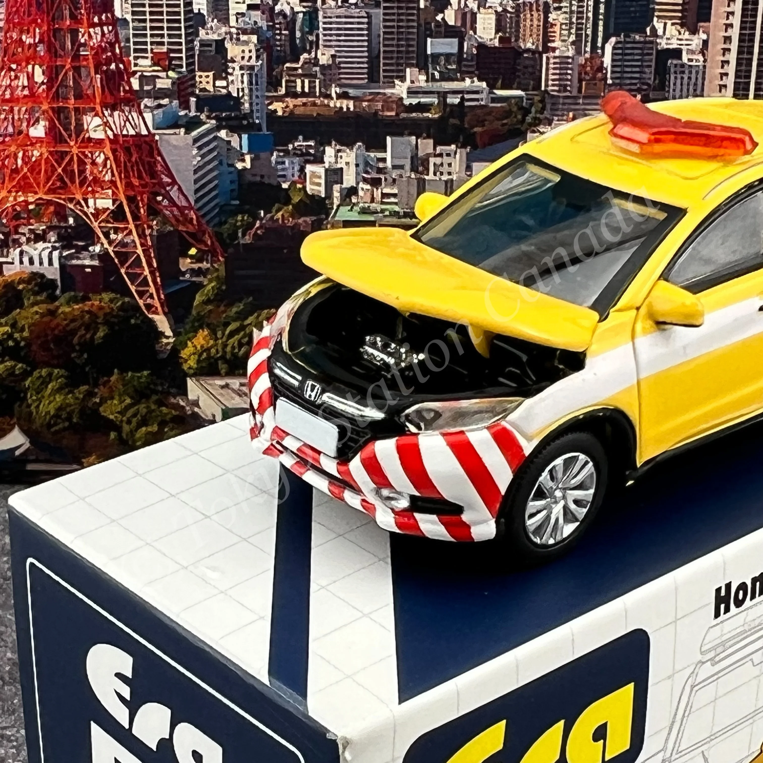 ERA CAR 1/64 53 Honda Vezel JP Road Patrol Car 4897099931560 - Image 3