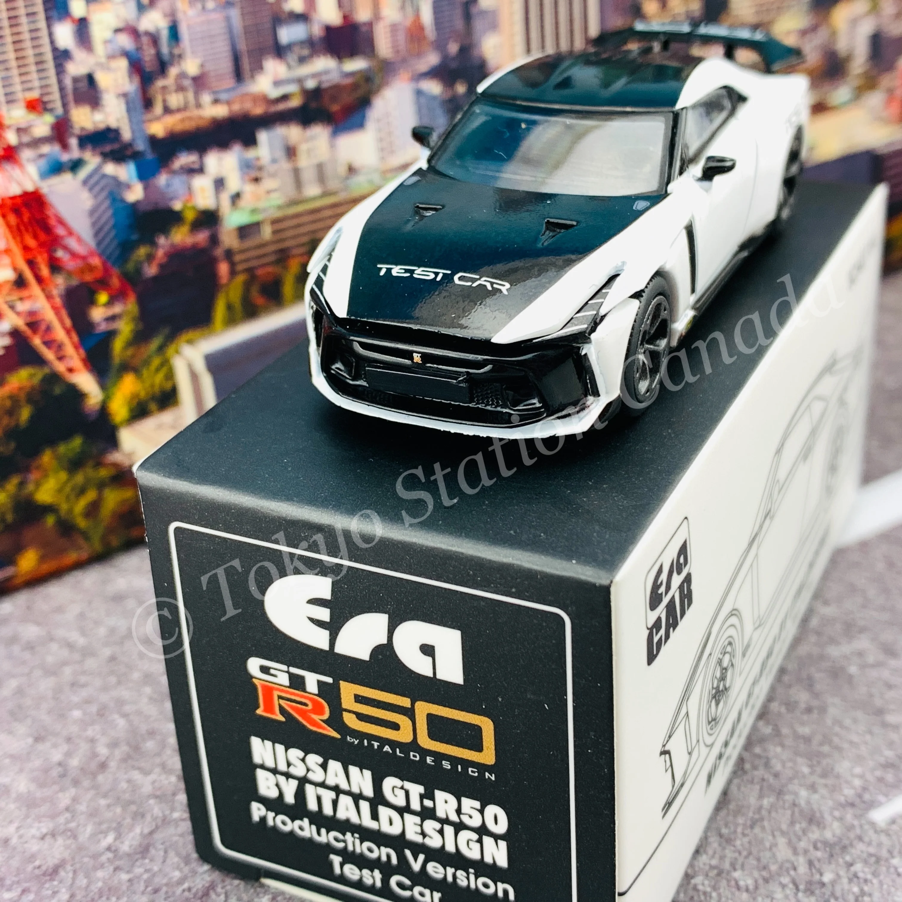 ERA CAR 1/64 SP Nissan GT-R50 By Italdesign - Production Version Test Car NS21GTRSP45 - Image 3