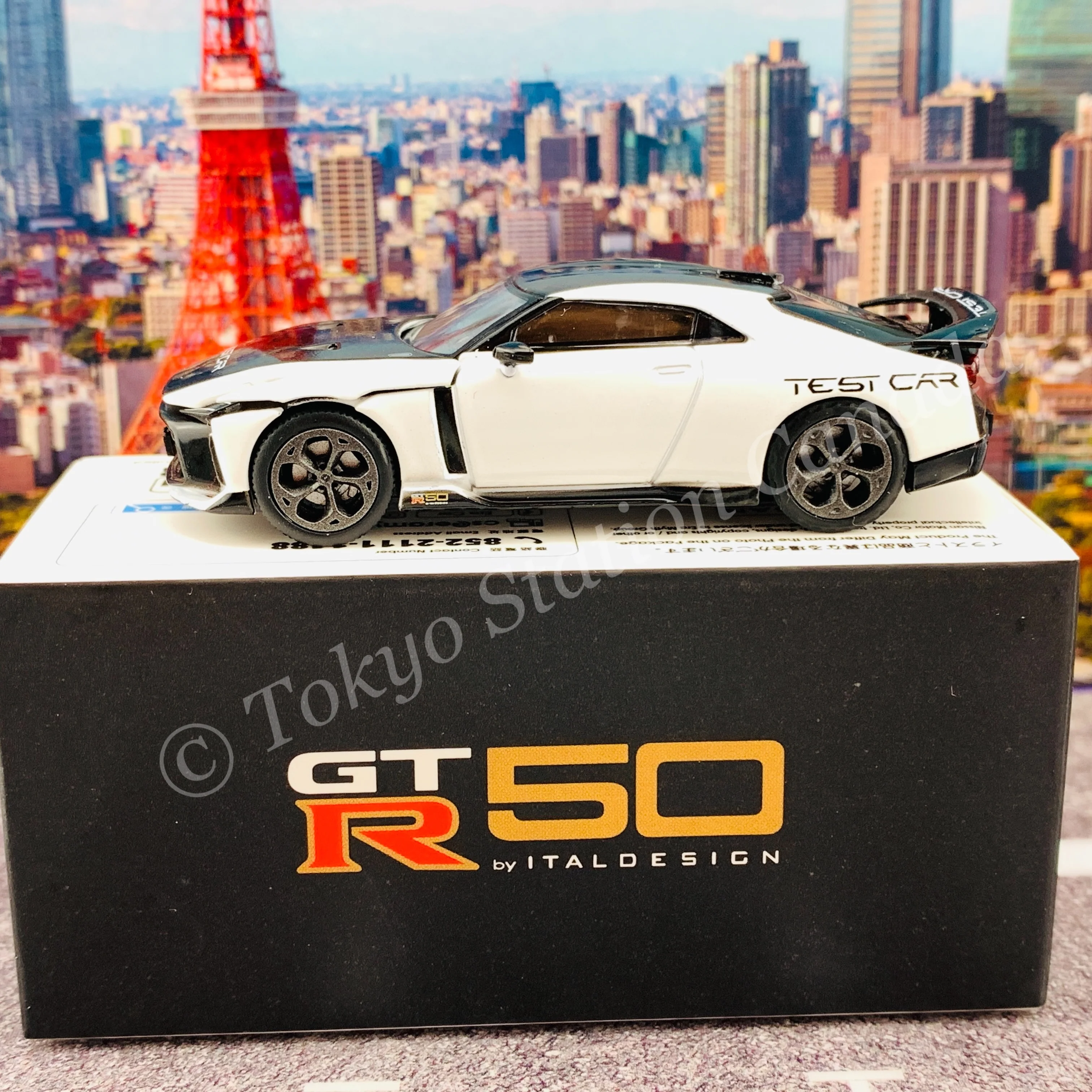 ERA CAR 1/64 SP Nissan GT-R50 By Italdesign - Production Version Test Car NS21GTRSP45 - Image 4