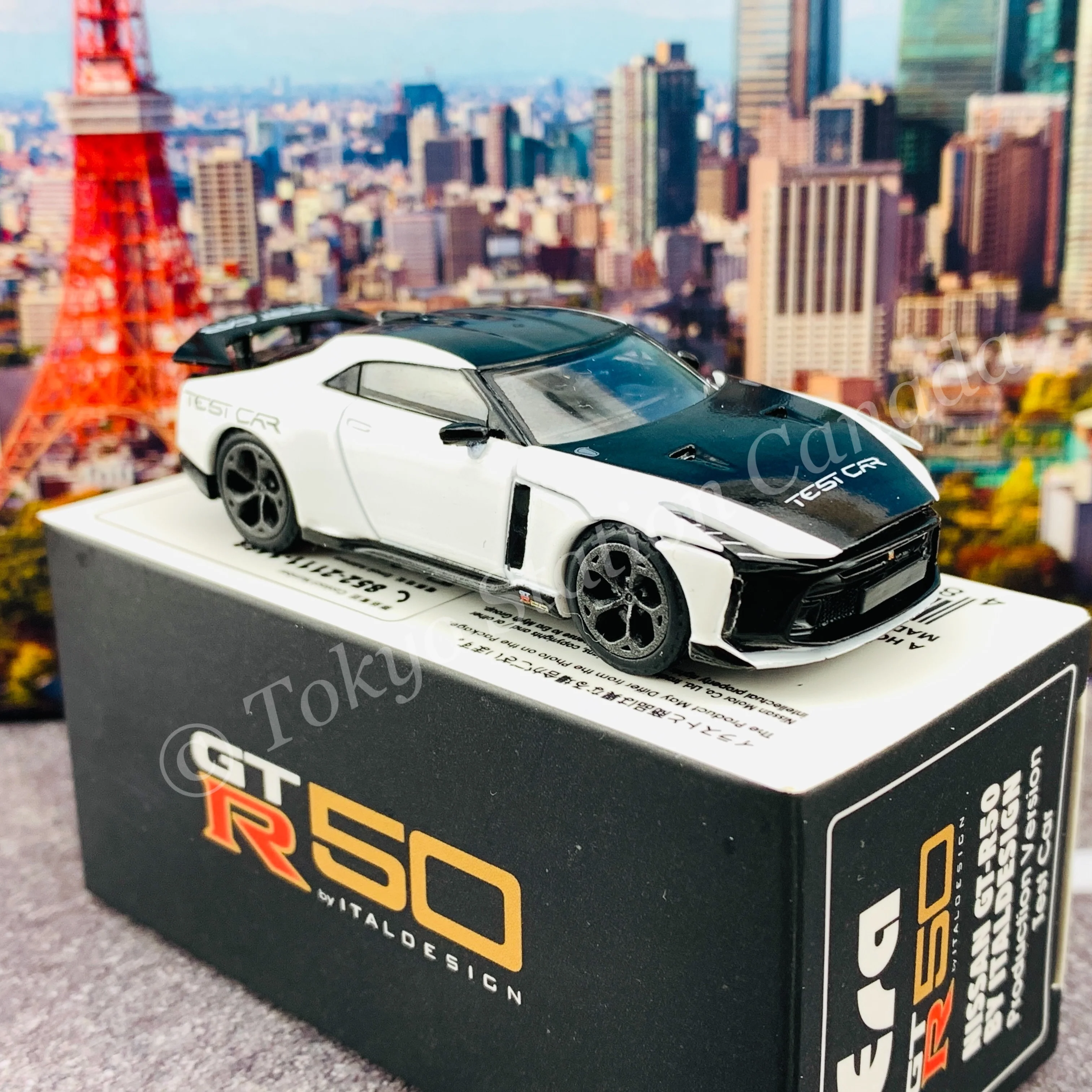 ERA CAR 1/64 SP Nissan GT-R50 By Italdesign - Production Version Test Car NS21GTRSP45 - Image 5
