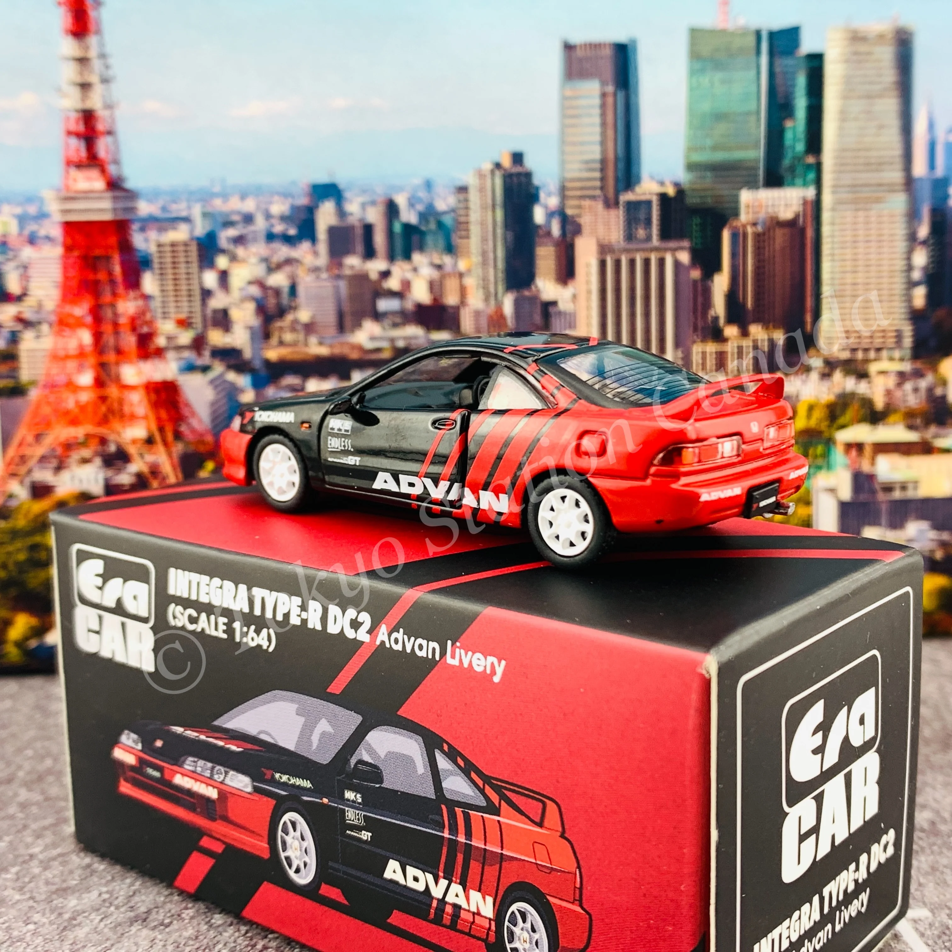 ERA CAR 1/64 SP53 Integra Type R Dc2 Advan Livery HA21DC2SP53 - Image 7