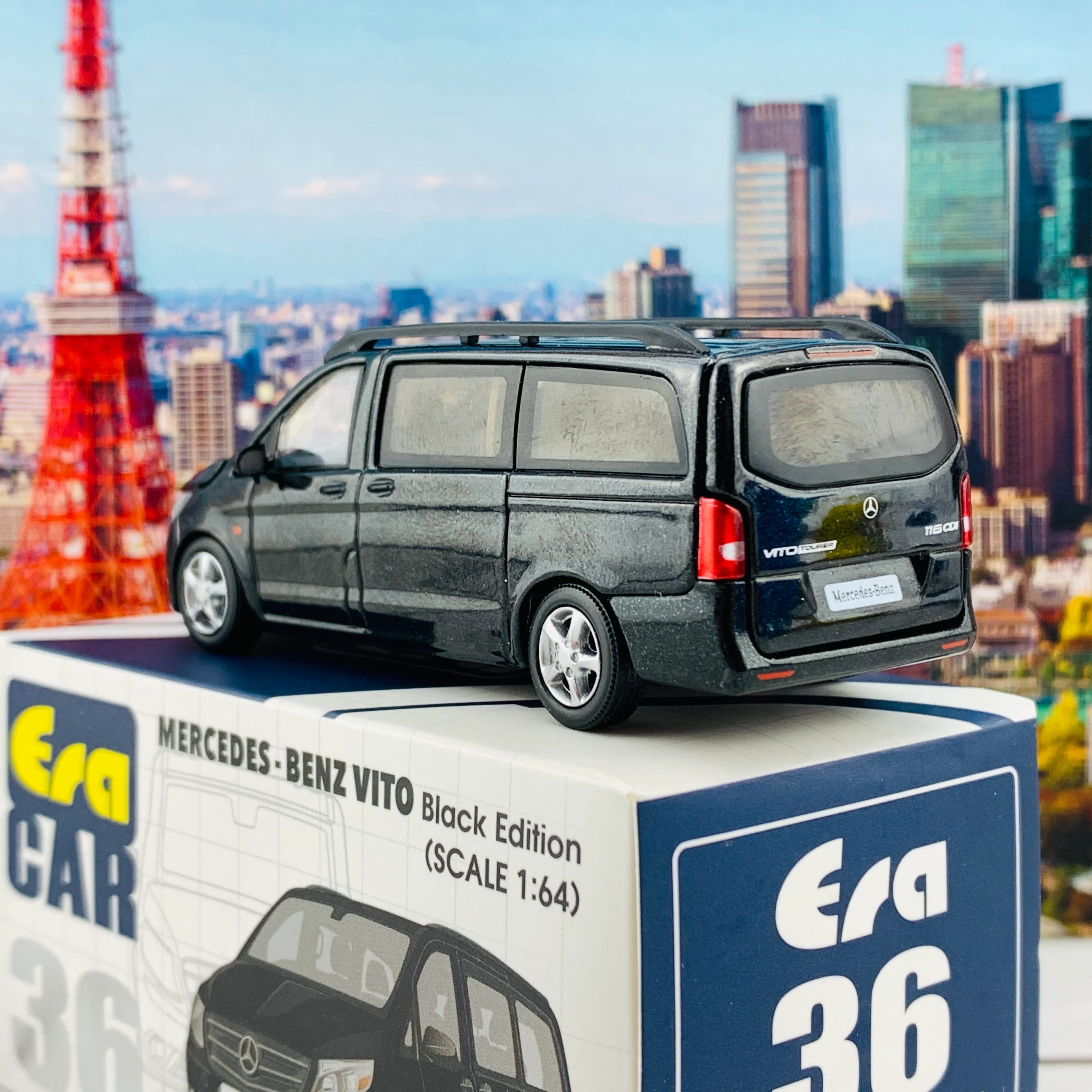 ERA CAR 36 1/64 Mercedes-Benz Vito - Black Edition MB20VITRN36 - Image 4