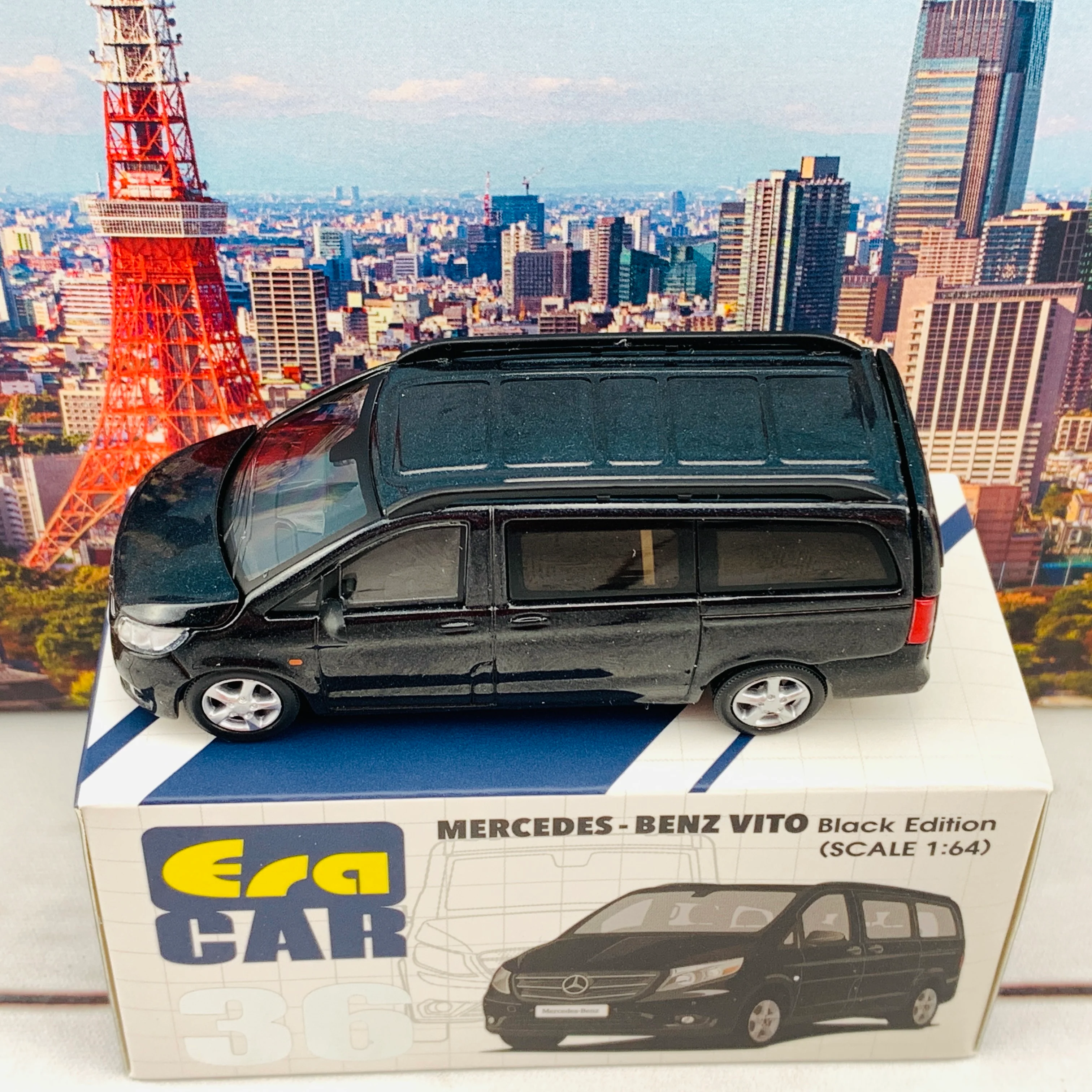 ERA CAR 36 1/64 Mercedes-Benz Vito - Black Edition MB20VITRN36 - Image 5