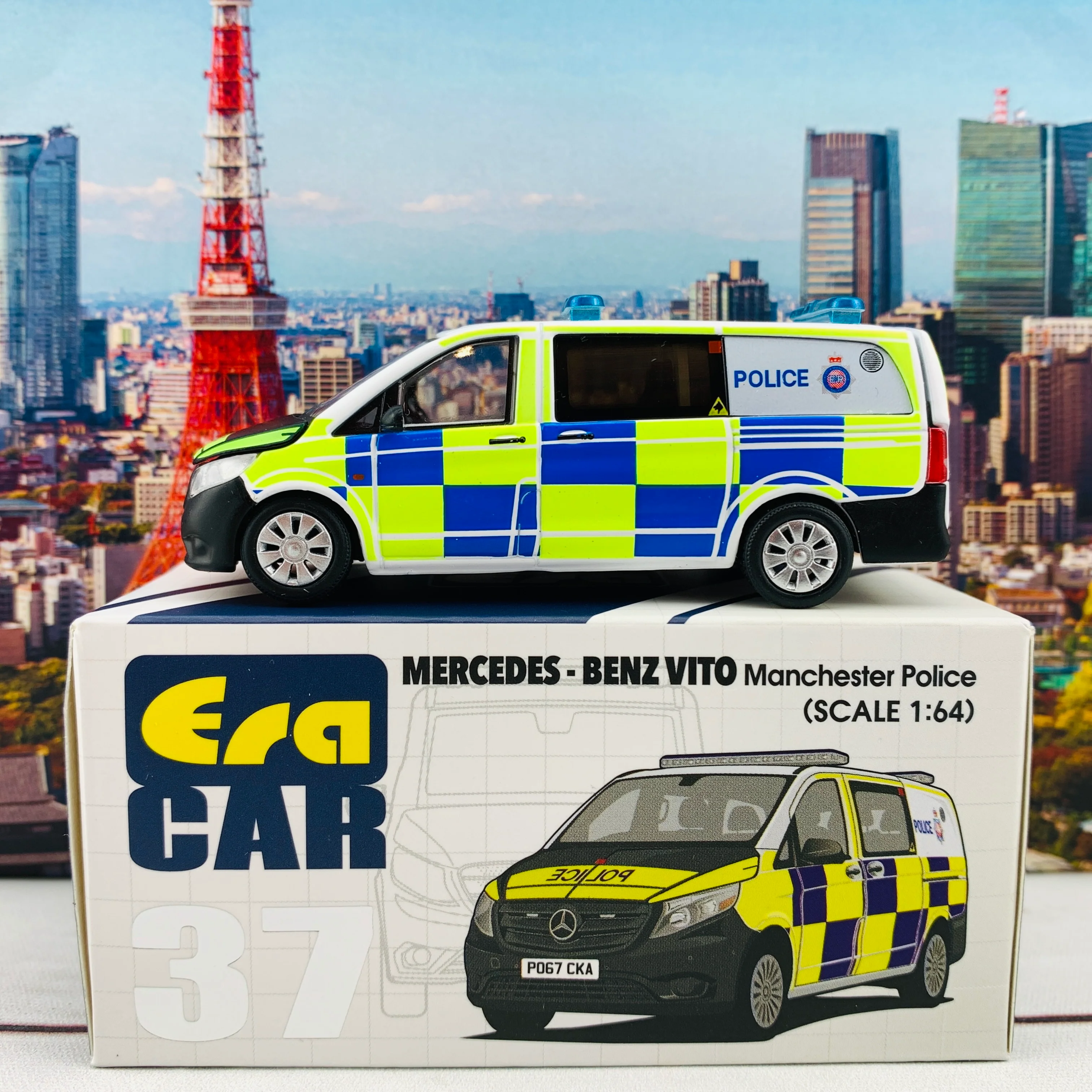ERA CAR 37 1/64 Mercedes-Benz Vito - Manchester Police MB20VITRN37 - Image 3