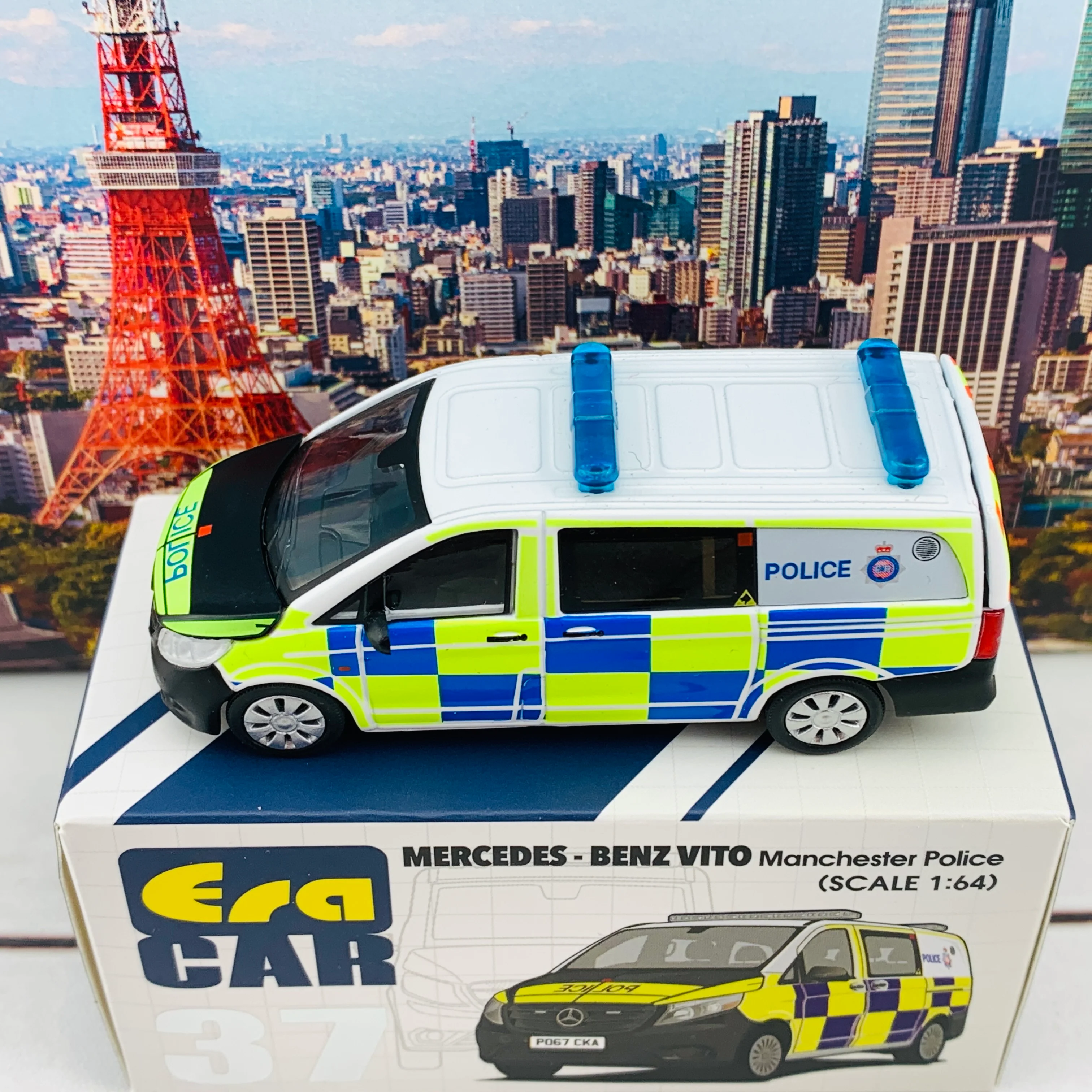 ERA CAR 37 1/64 Mercedes-Benz Vito - Manchester Police MB20VITRN37 - Image 7