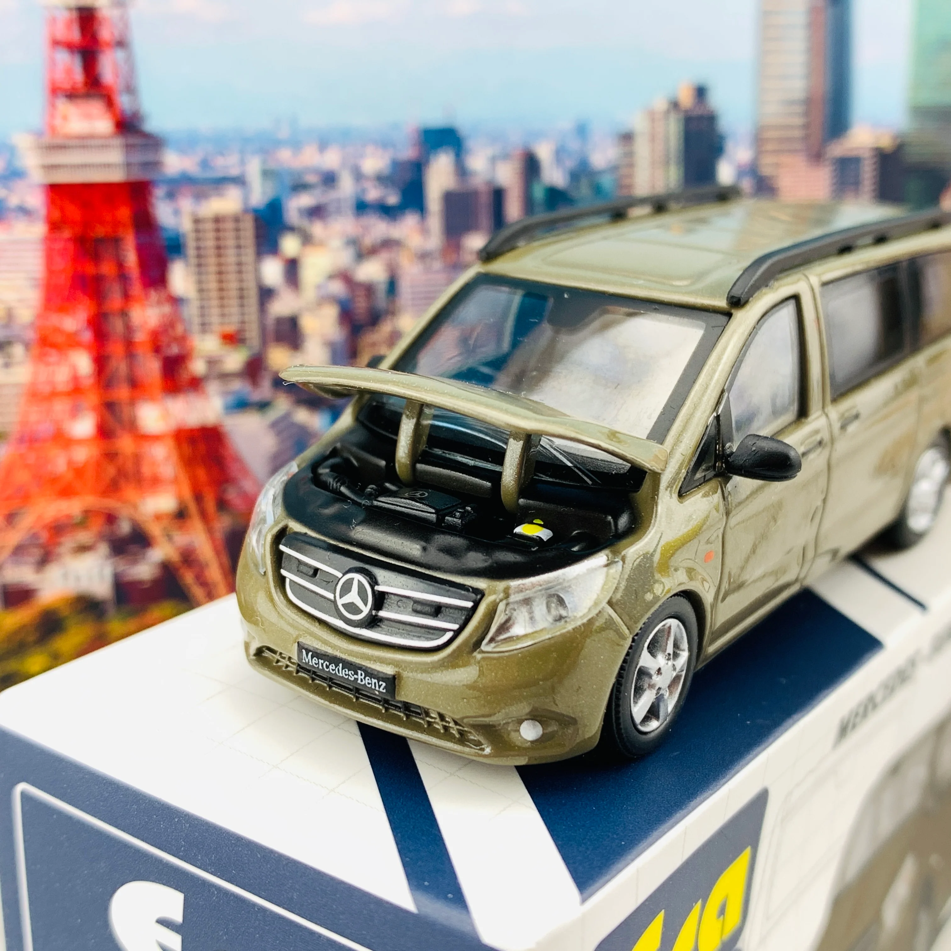 ERA CAR 38 1/64 Mercedes-Benz Vito - Brown MB20VITRN38 - Image 3