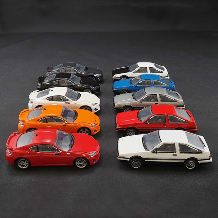 F-Toys 1/64 Japan Famous Car Club Vol.15 86 Collection Complete set of 10 - Image 14