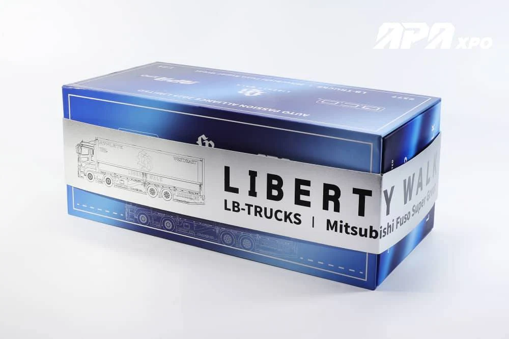 PREORDER GCD 1/64 LBWK LB-Truck Fuso Super Great 2025 Foshan APA XPO Exclusive KS-073-577 (Approx. Release Date: Q4 2025 and subject to the manufacturer's final decision) - Image 2