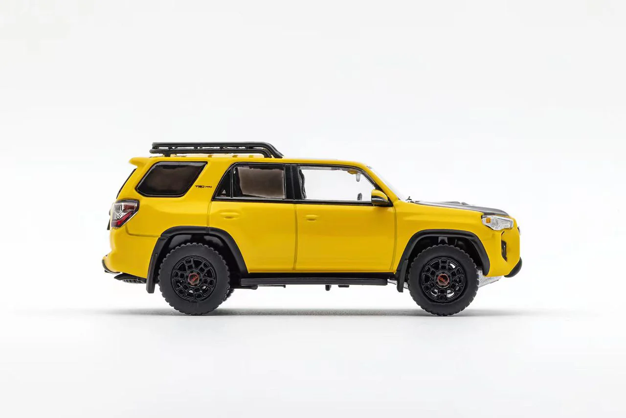 GCD 1/64 Toyota 4Runner Yellow / Black bonnet KS-059-344 - Image 2