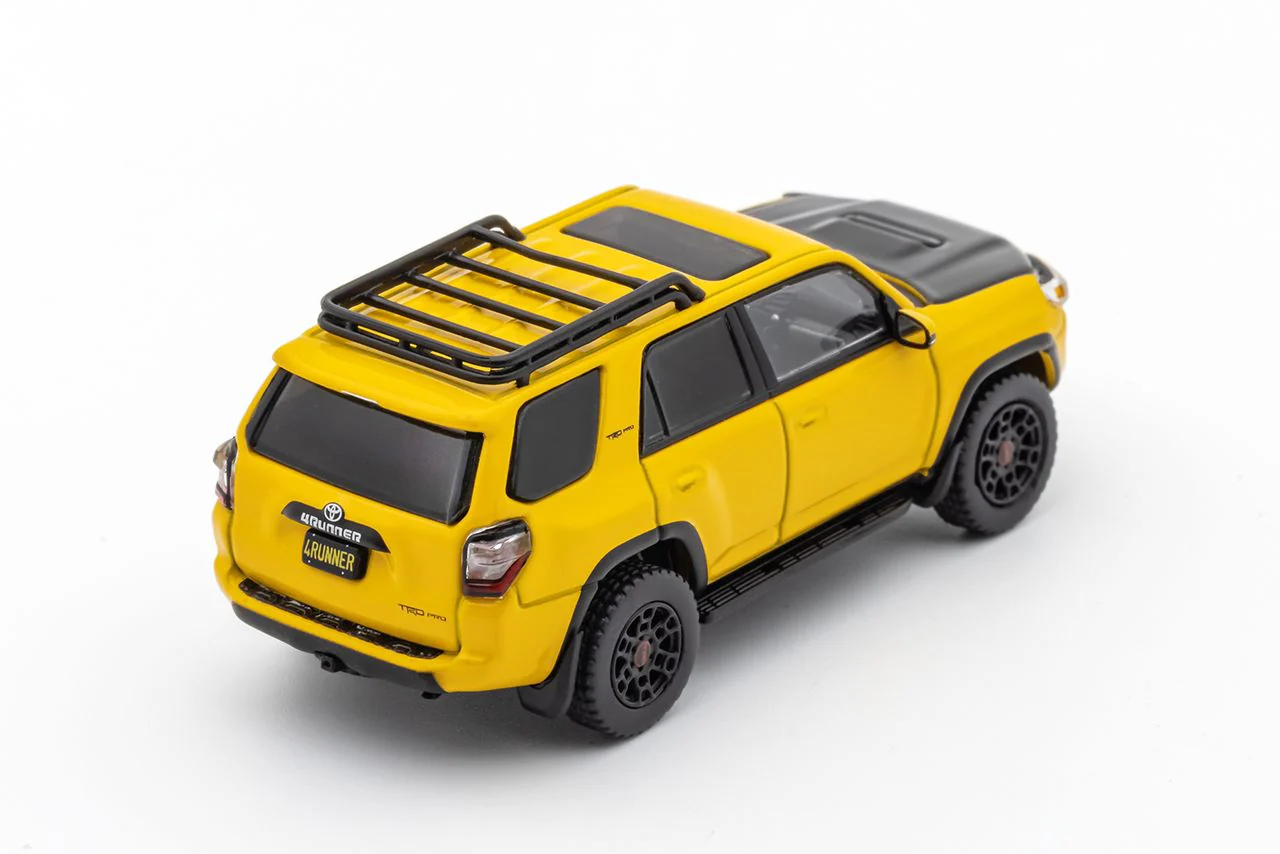 GCD 1/64 Toyota 4Runner Yellow / Black bonnet KS-059-344 - Image 3