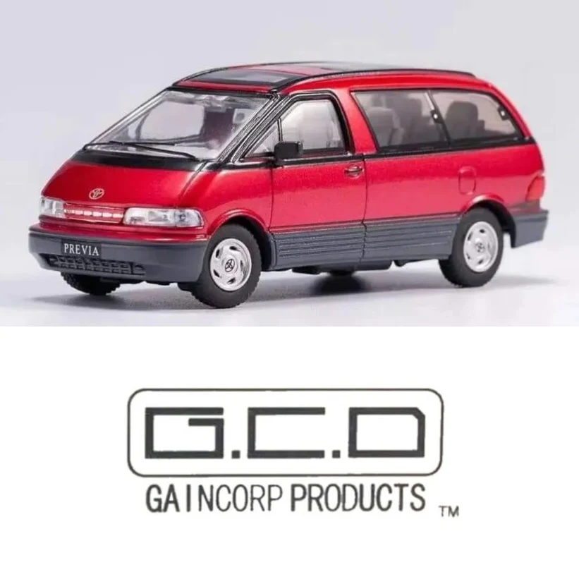 GCD 1/64 Toyota Previa RED KS-06-108 - Image 6