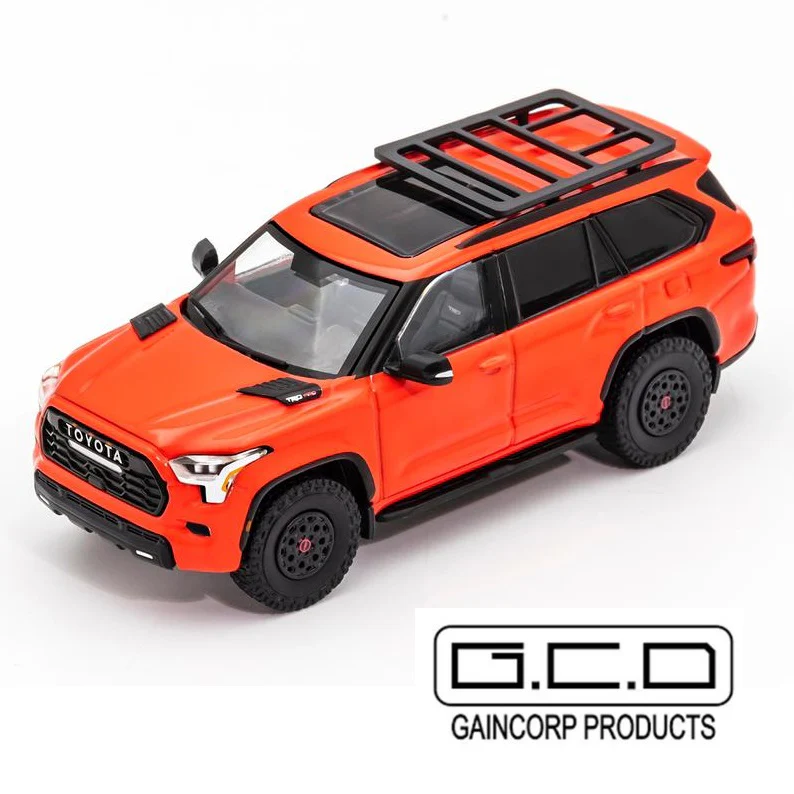 GCD 1/64 Toyota Sequoia - Orange Red LHD KS-068-438