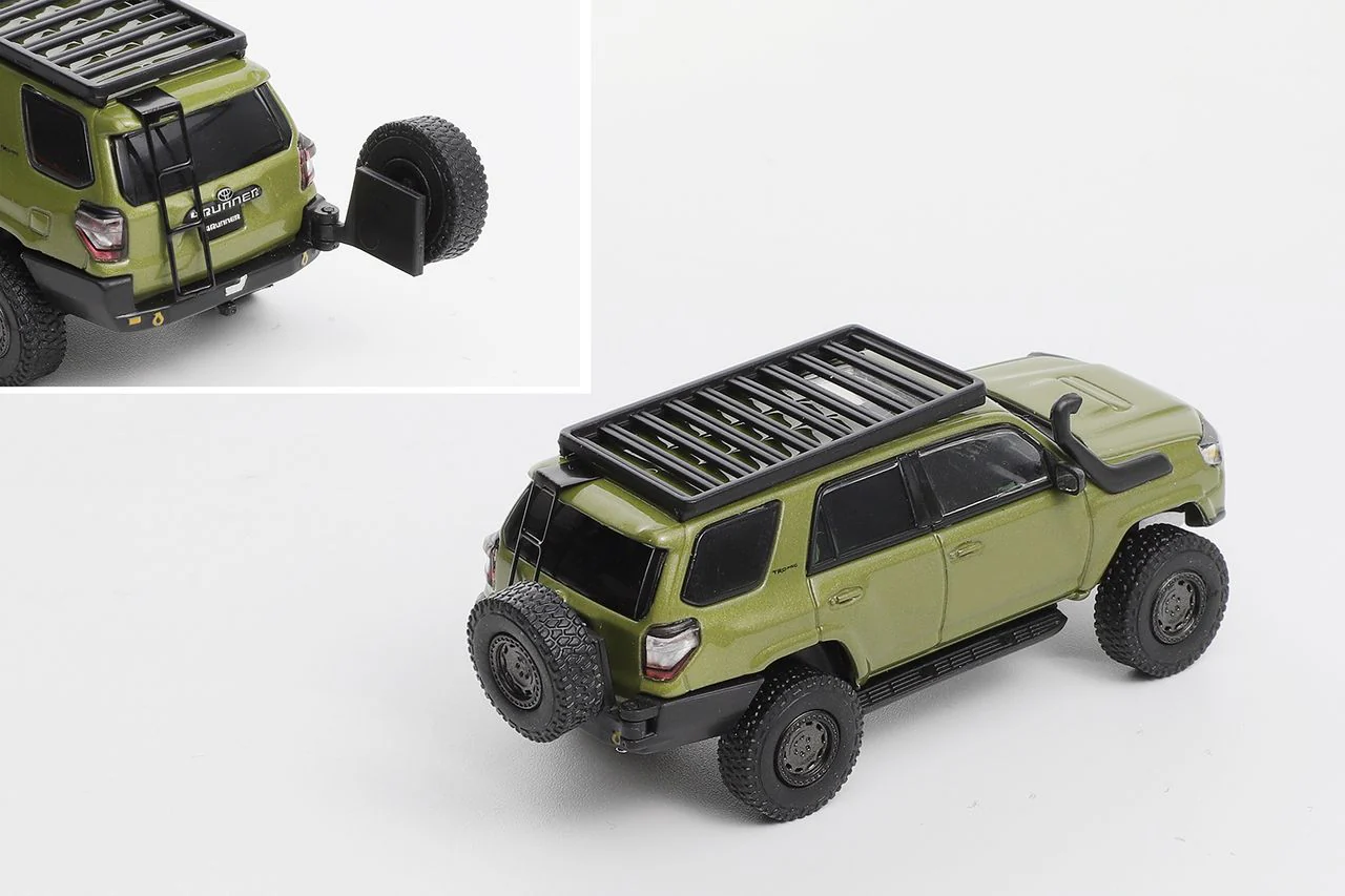 GCD 1/64 Toyota Super Overlord Light Modified Version - Green (Accessories 13pcs) KS-080-532 - Image 2