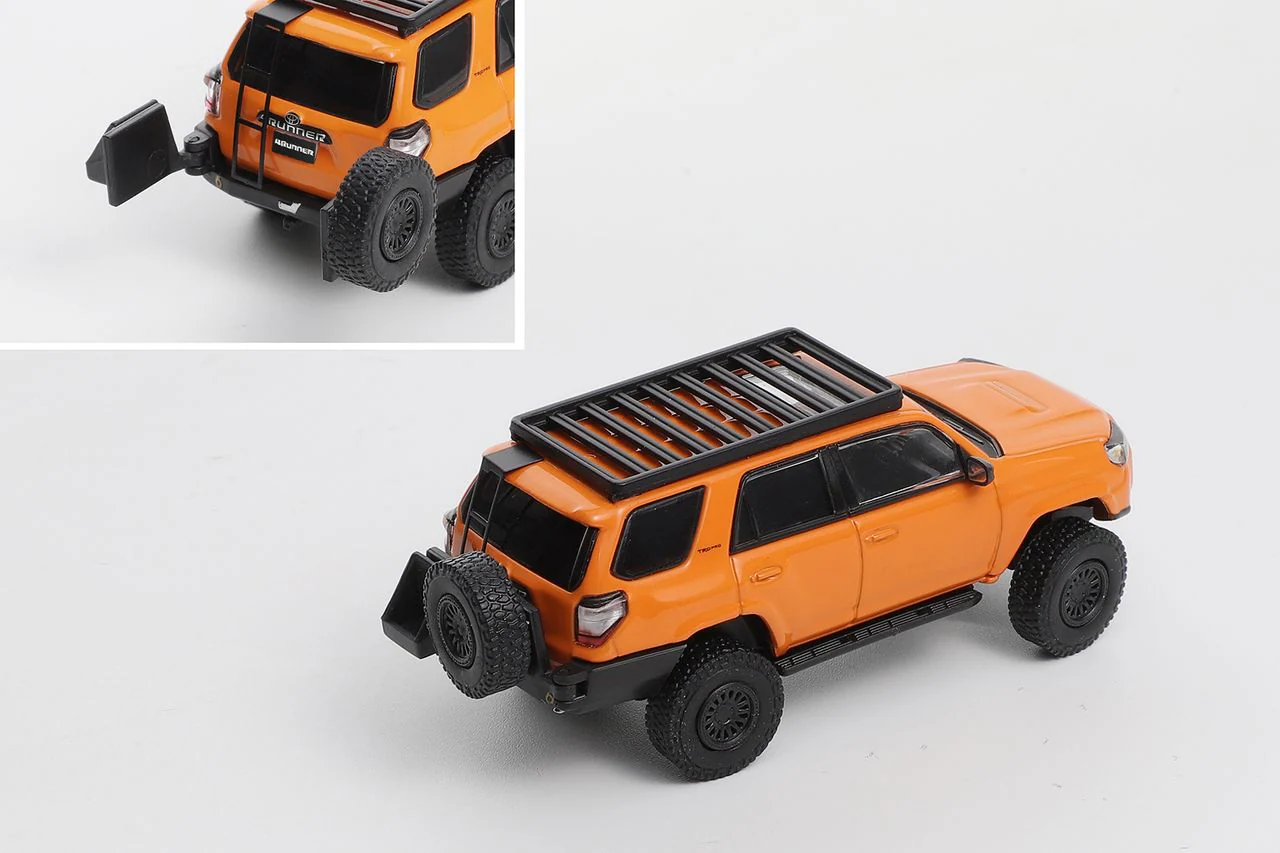 GCD 1/64 Toyota Super Overlord Light Modified Version - Orange (Accessories 18pcs) KS-080-535 - Image 2