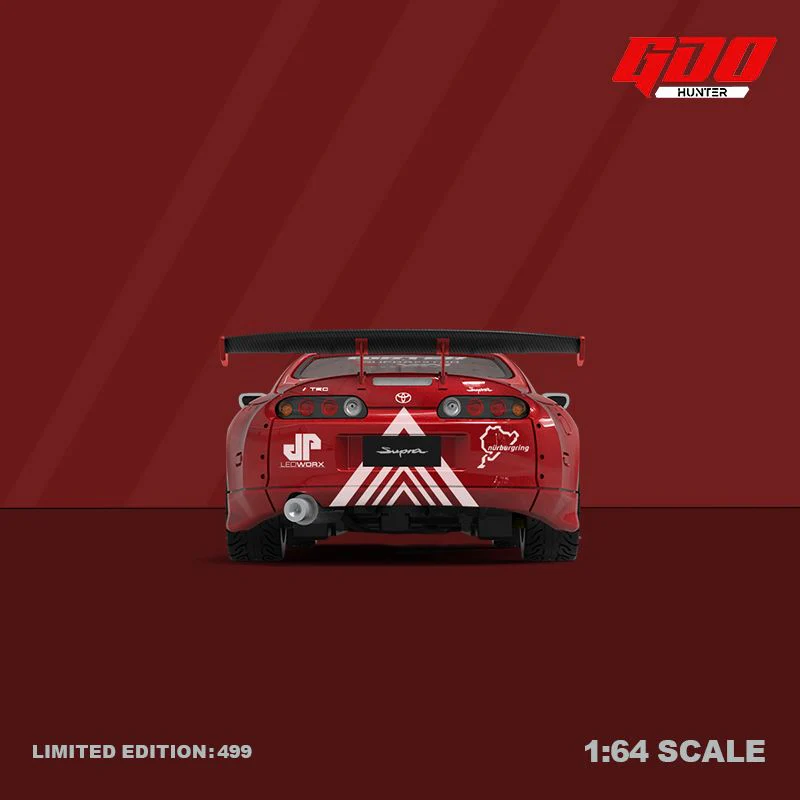 GDO Hunter x Time Micro 1/64 Supra A80Z TRD Advan Livery #29 - Image 5