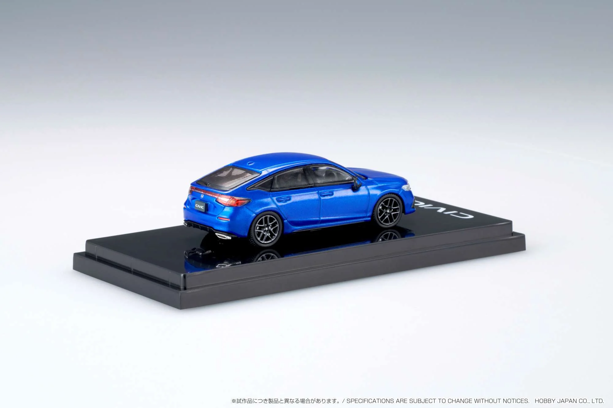 HOBBY JAPAN 1/64 Honda CIVIC (FL1) Premium Crystal Blue Metallic HJ641046ABL - Image 2