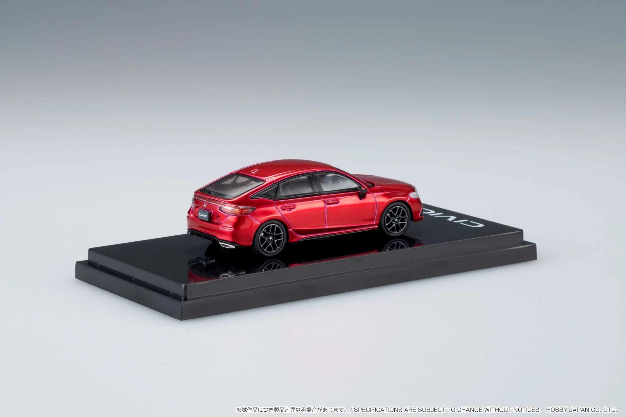 HOBBY JAPAN 1/64 Honda CIVIC (FL1) Premium Crystal Red Metallic HJ641046AR - Image 2