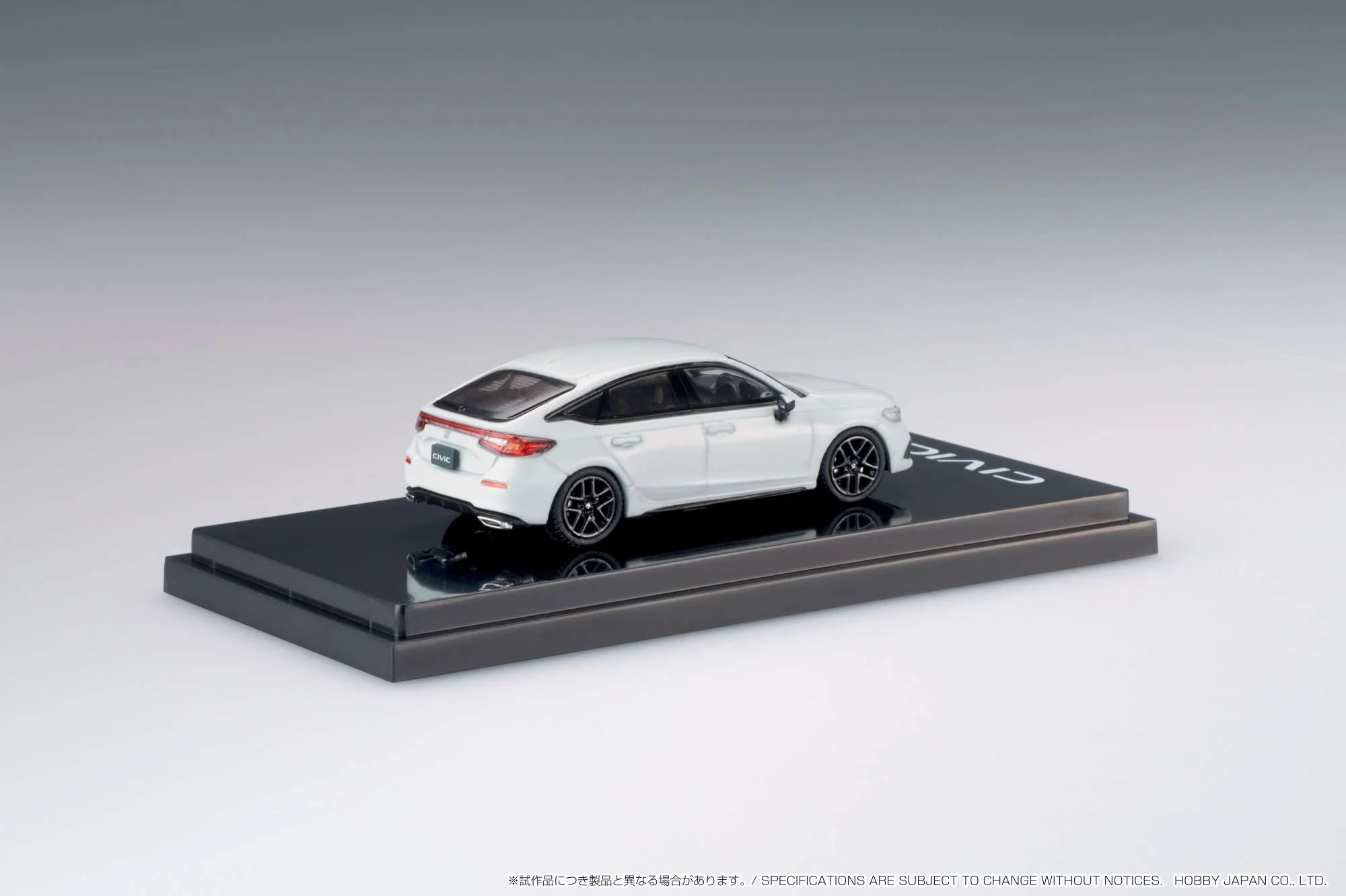 HOBBY JAPAN 1/64 Honda CIVIC (FL1) Premium White Pearl HJ641046AW - Image 2