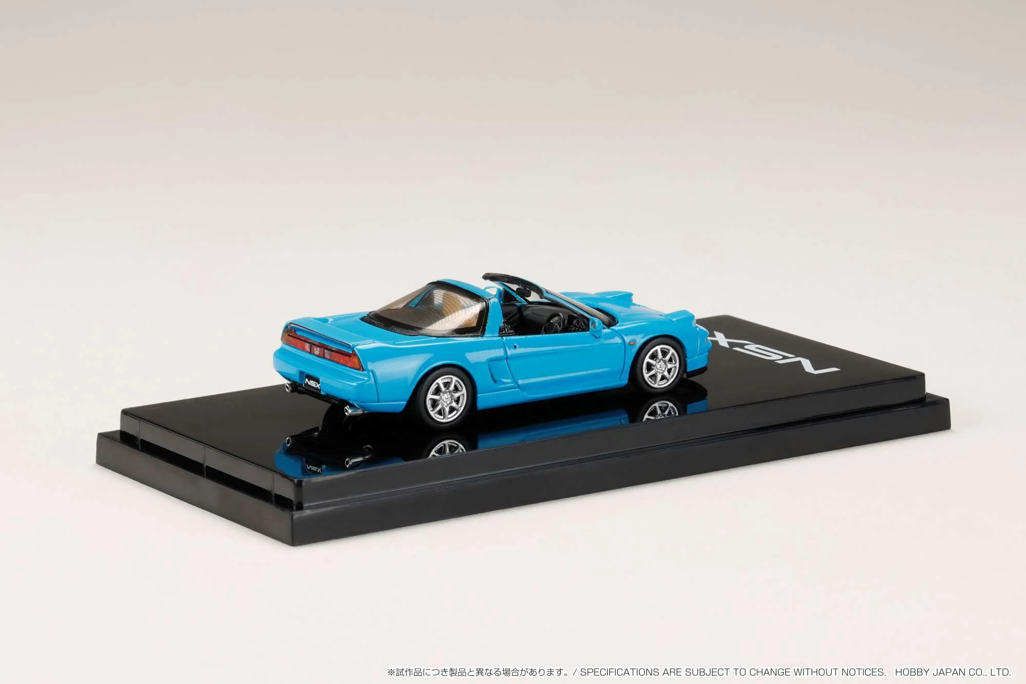HOBBY JAPAN 1/64 Honda NSX Type T with Detachable Roof PHOENIX BLUE HJ643006BBL - Image 2