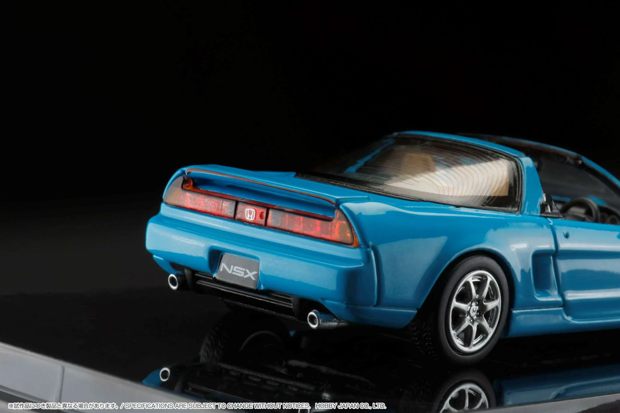 HOBBY JAPAN 1/64 Honda NSX Type T with Detachable Roof PHOENIX BLUE HJ643006BBL - Image 3