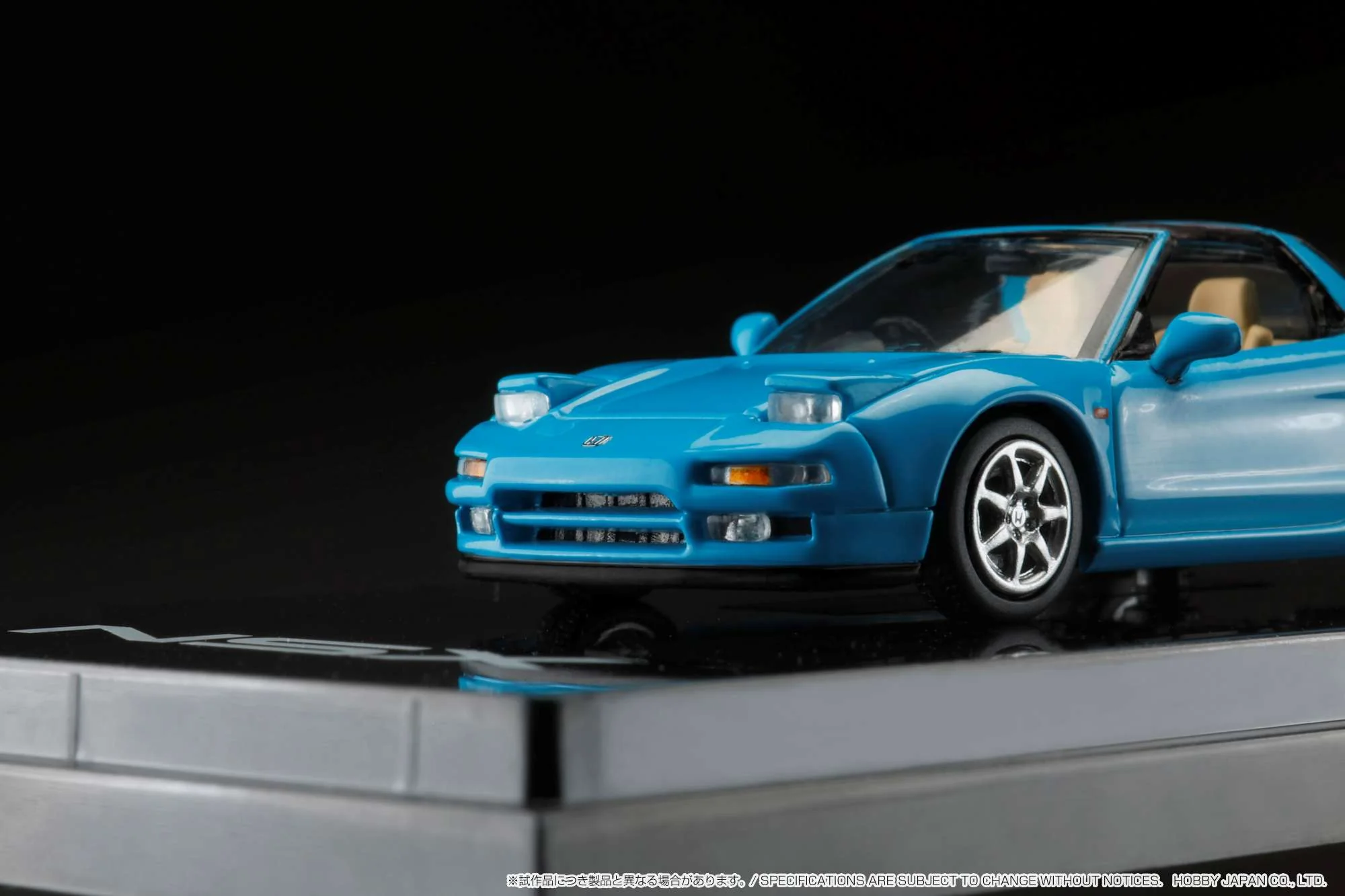 HOBBY JAPAN 1/64 Honda NSX Type T with Detachable Roof PHOENIX BLUE HJ643006BBL - Image 4