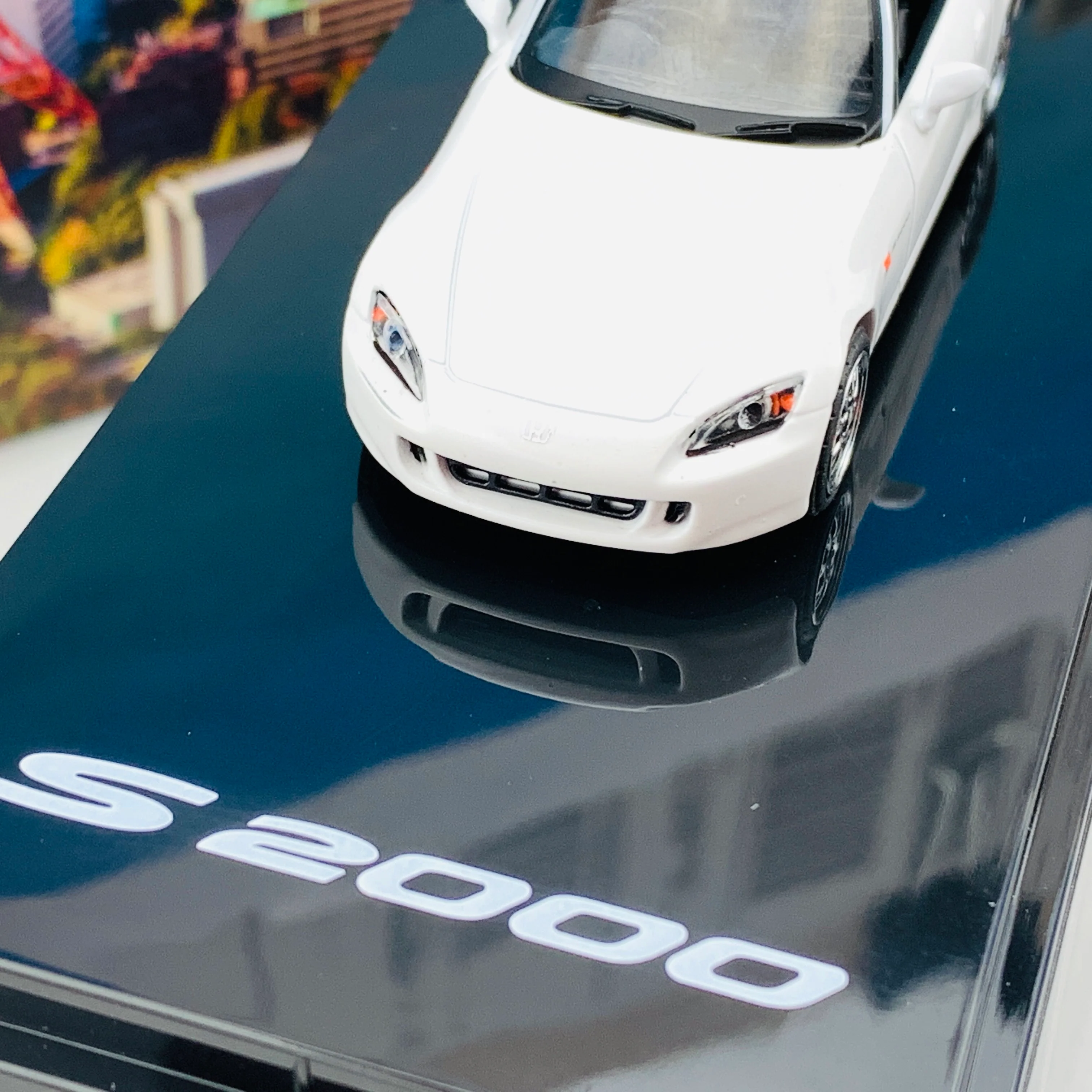 HOBBY JAPAN 1/64 Honda S2000 AP1 Type 200 Customized Version White HJ641020CW - Image 3