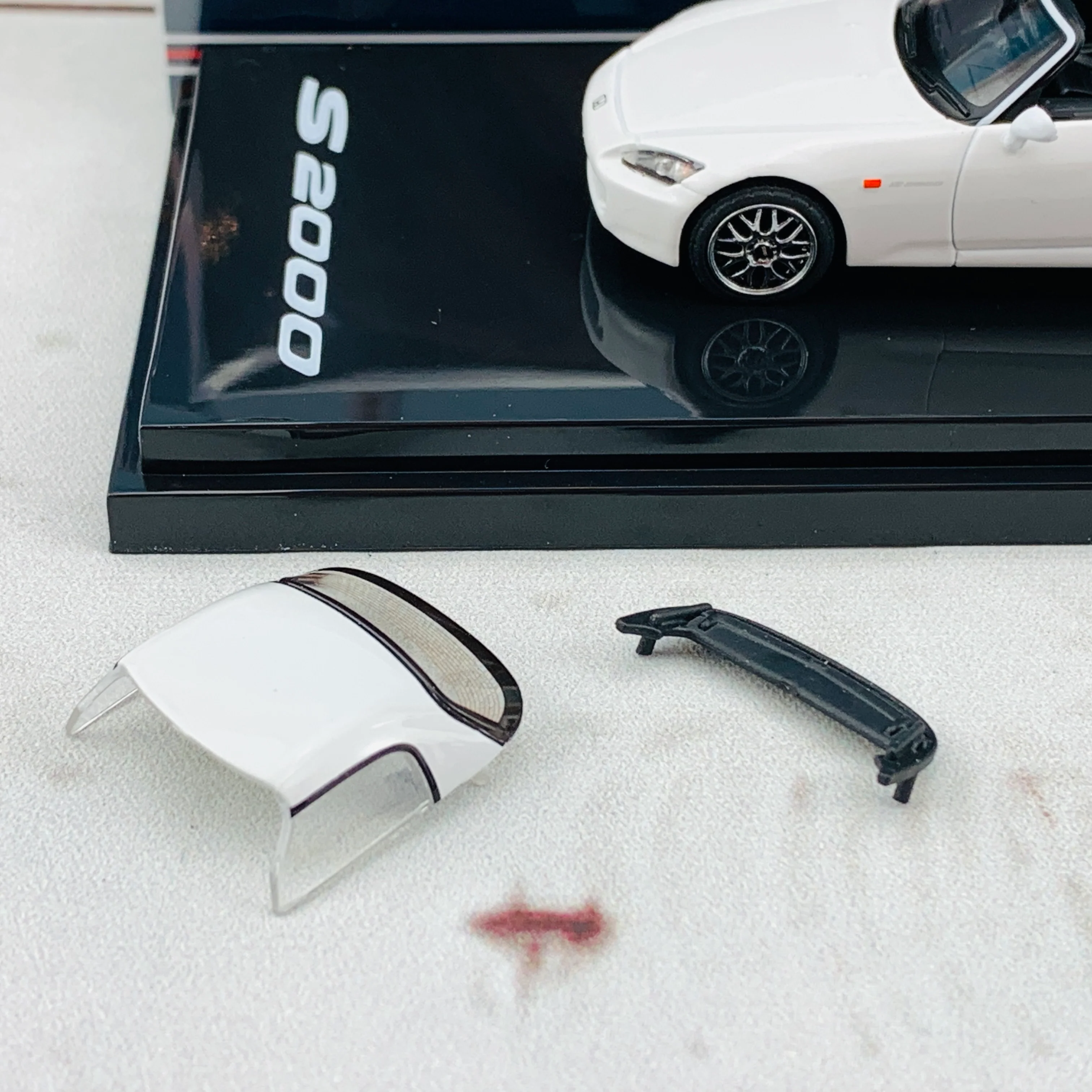 HOBBY JAPAN 1/64 Honda S2000 AP1 Type 200 Customized Version White HJ641020CW - Image 6