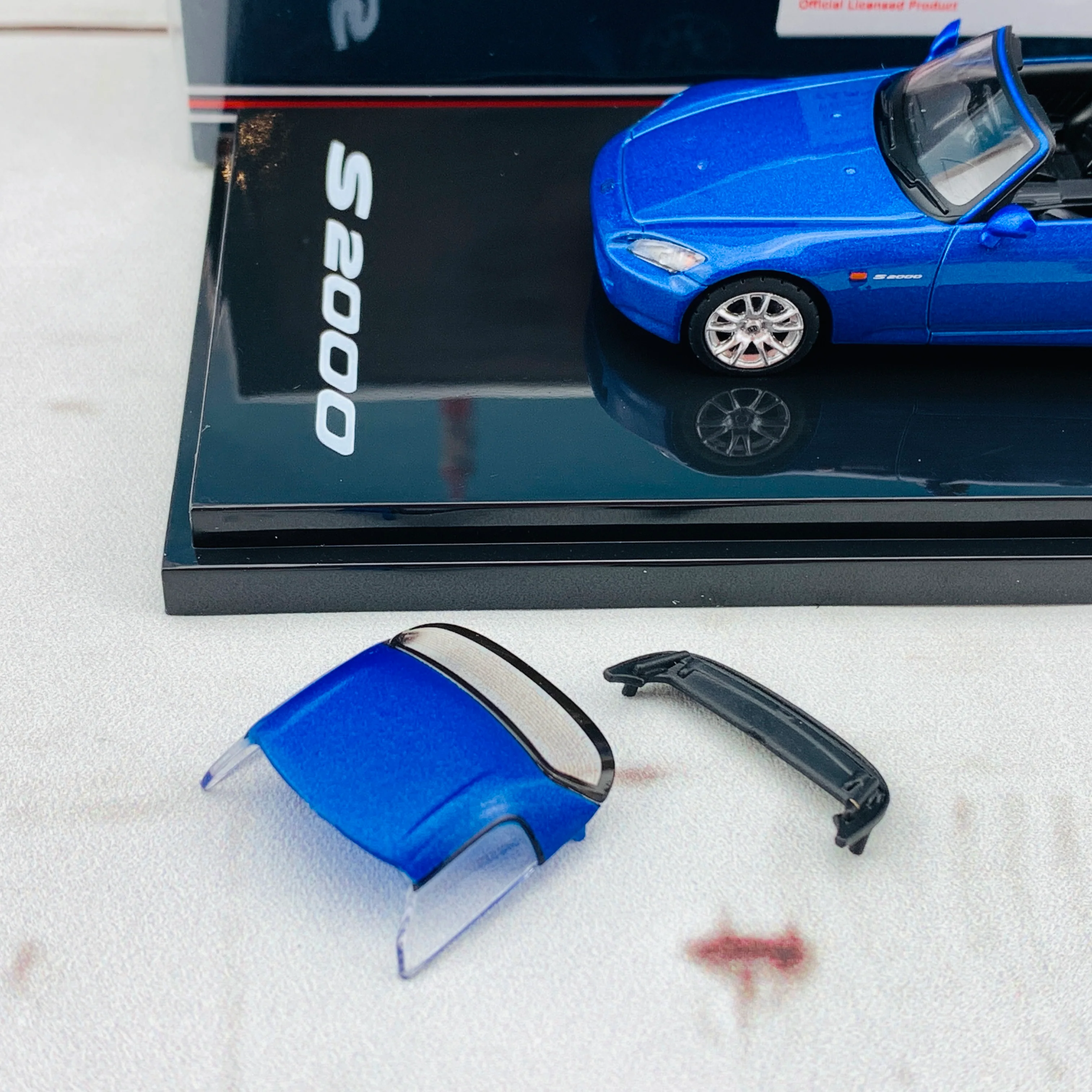HOBBY JAPAN 1/64 Honda S2000 AP1 Type 200 Bermuda Blue Pearl HJ641020BL - Image 6