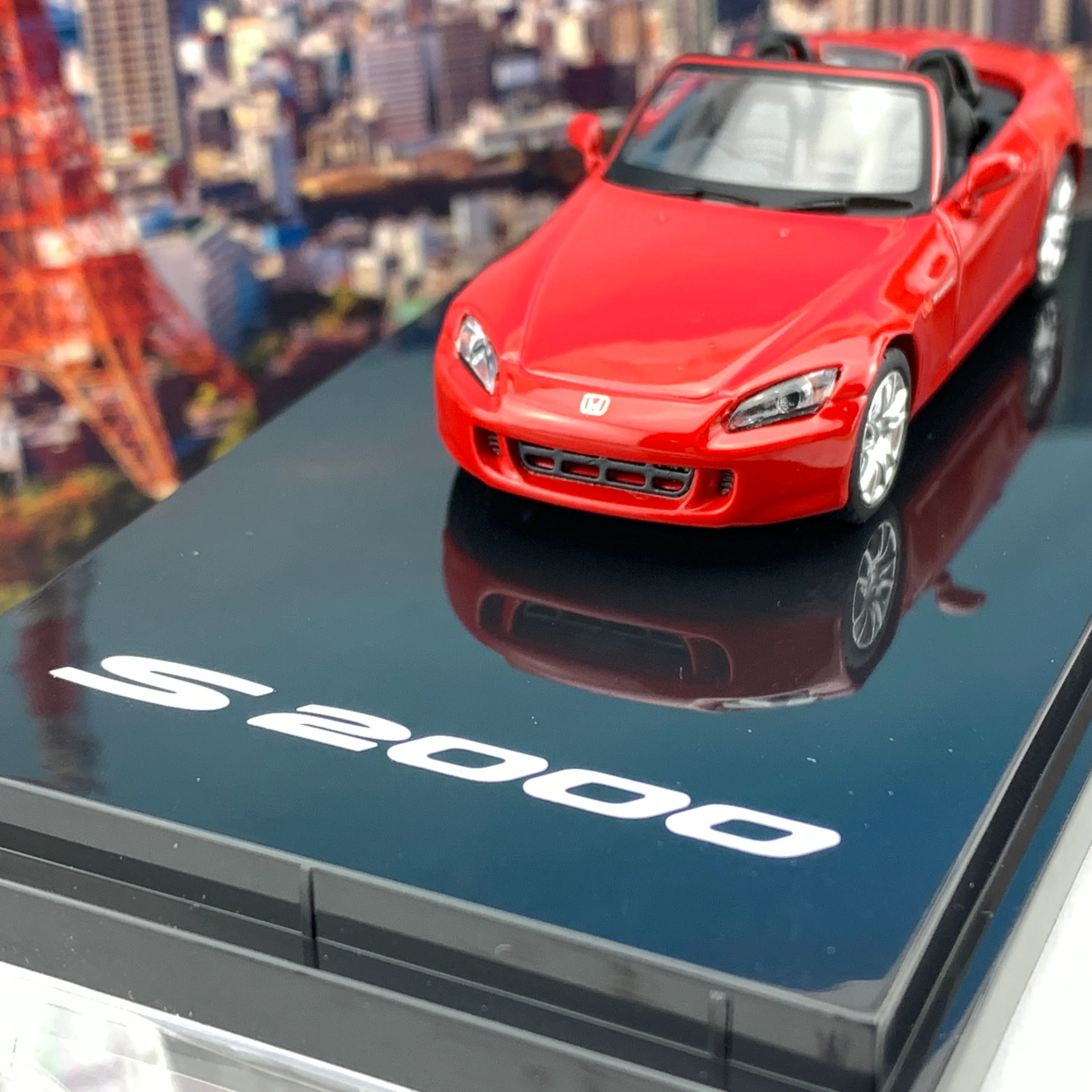 HOBBY JAPAN 1/64 Honda S2000 AP1 Type 200 New Formula Red HJ641020R - Image 3
