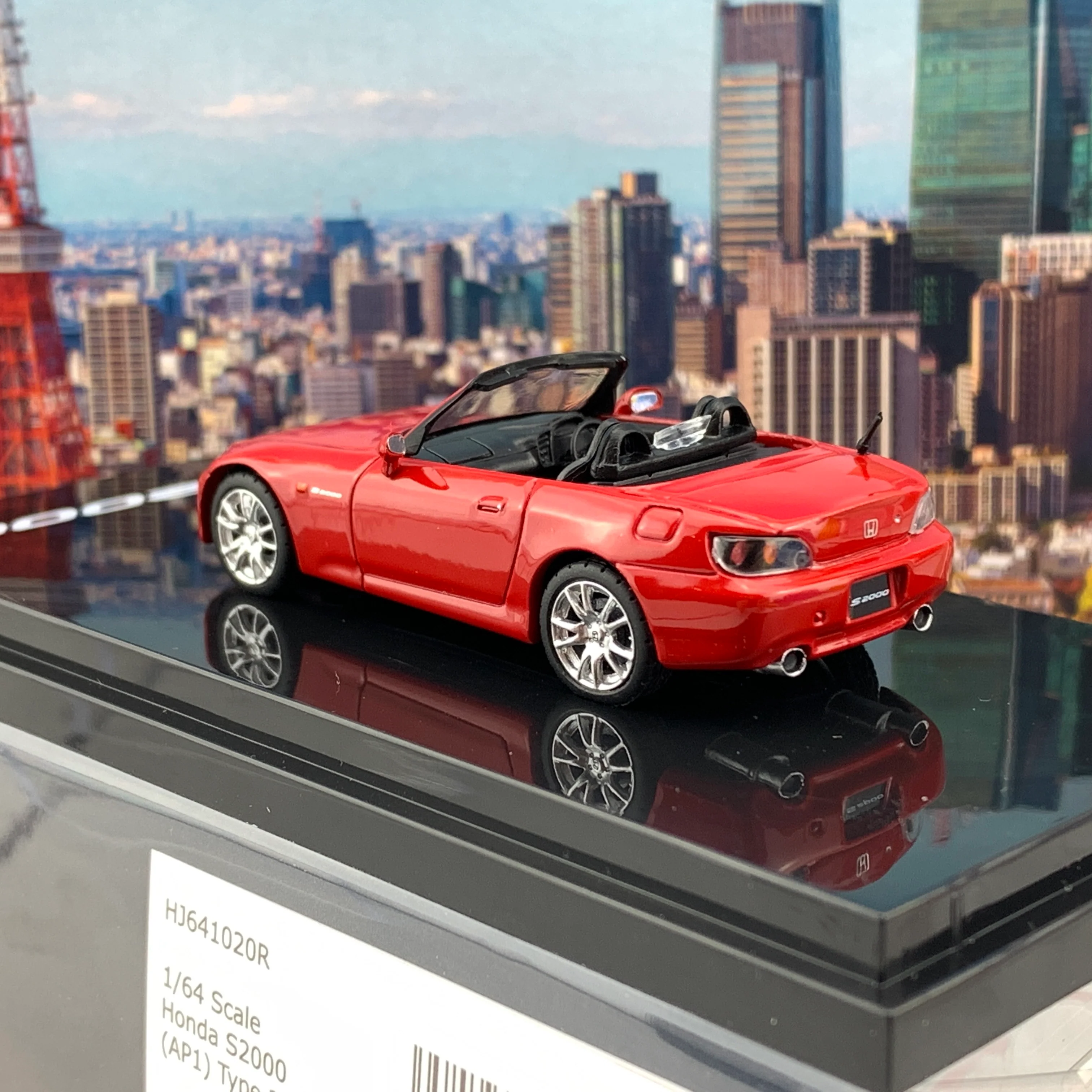 HOBBY JAPAN 1/64 Honda S2000 AP1 Type 200 New Formula Red HJ641020R - Image 5