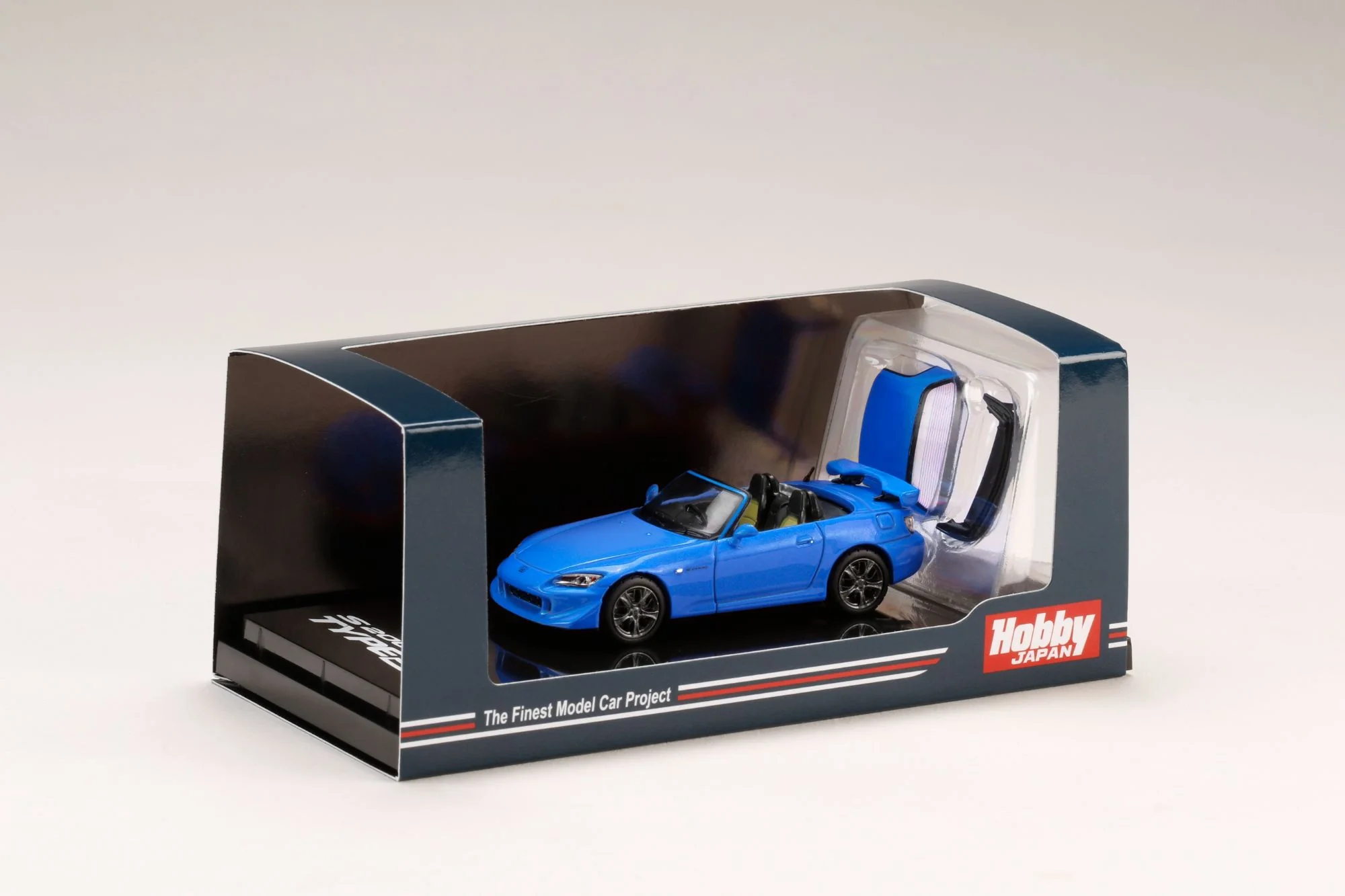 HOBBY JAPAN 1/64 Honda S2000 Type S (AP2) BLUE HJ641020SBL - Image 2