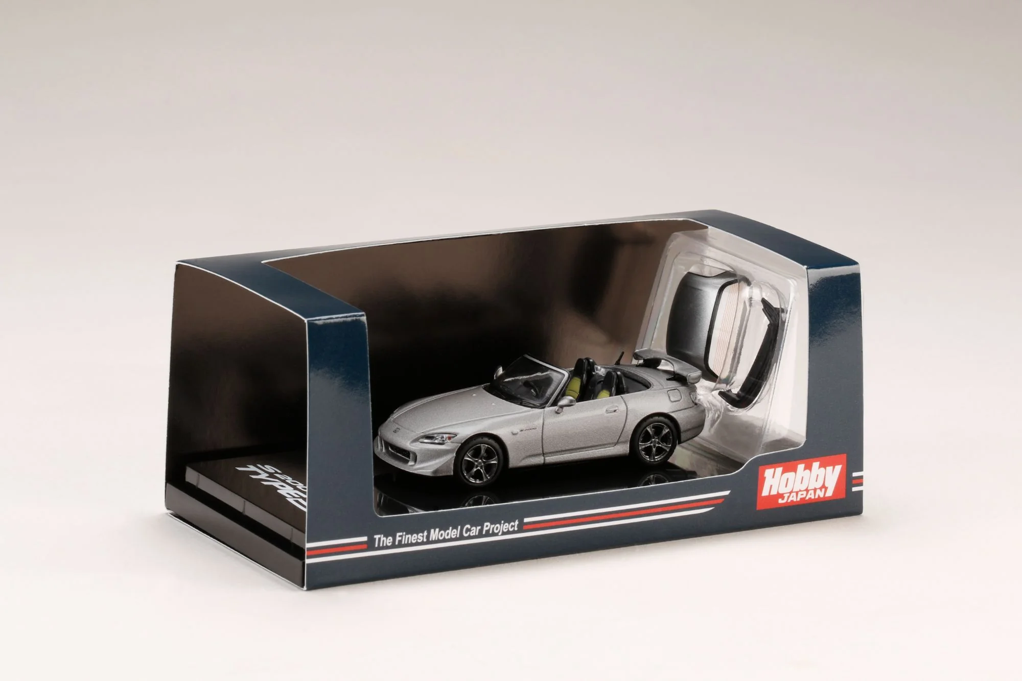 HOBBY JAPAN 1/64 Honda S2000 Type S (AP2) SILVER HJ641020SS - Image 2