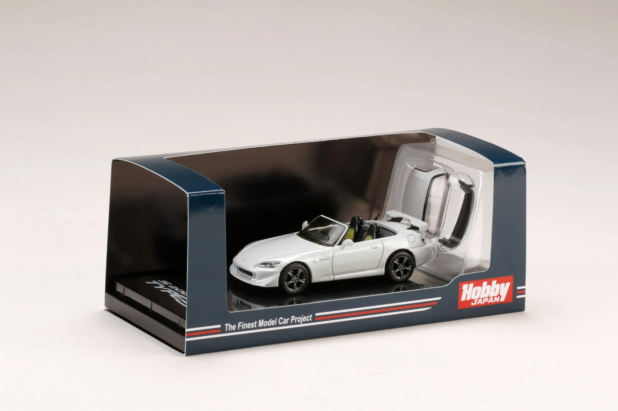 HOBBY JAPAN 1/64 Honda S2000 Type S (AP2) WHITE HJ641020SPW - Image 2