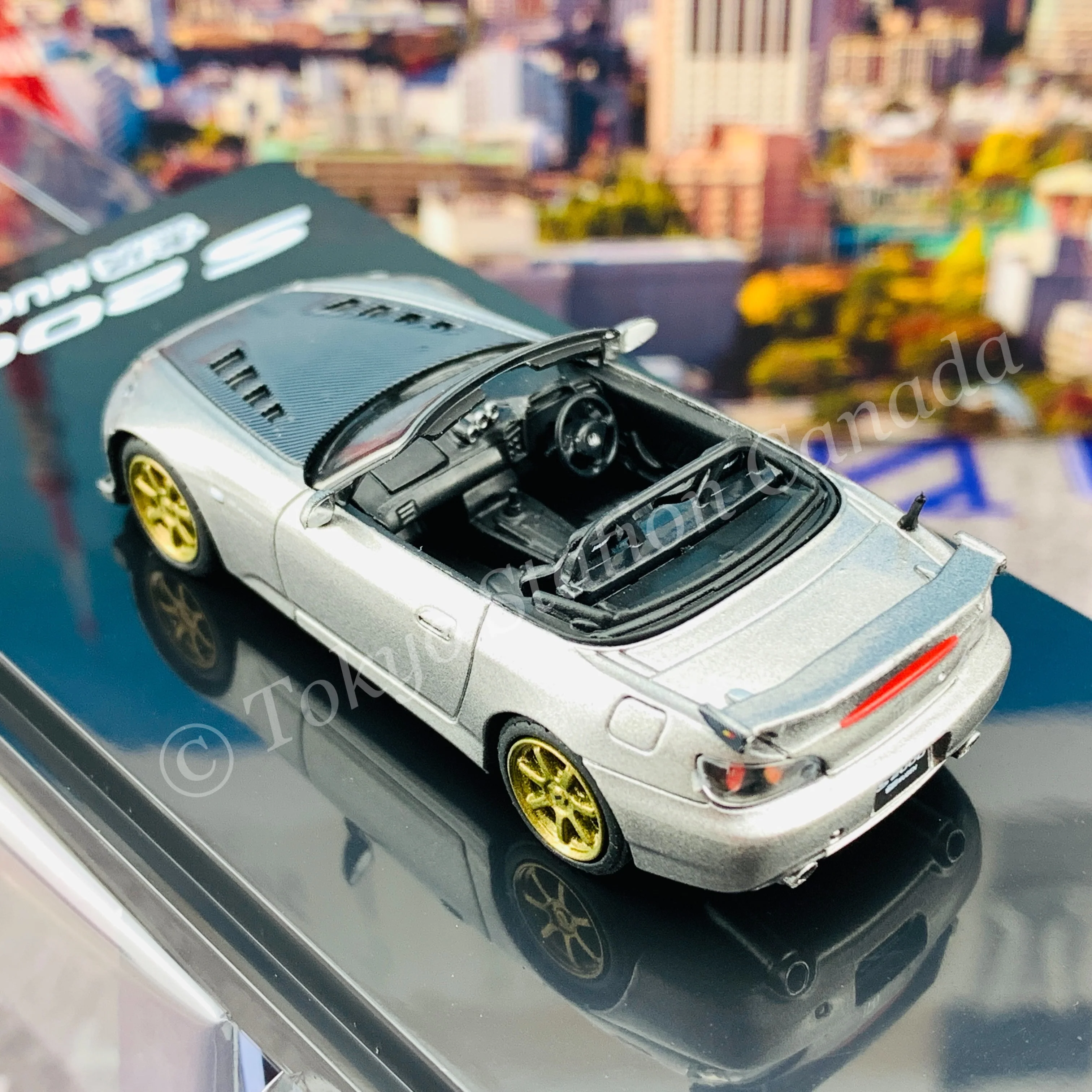 HOBBY JAPAN 1/64 Mugen S2000 Rock Metallic HJ641020MS - Image 5