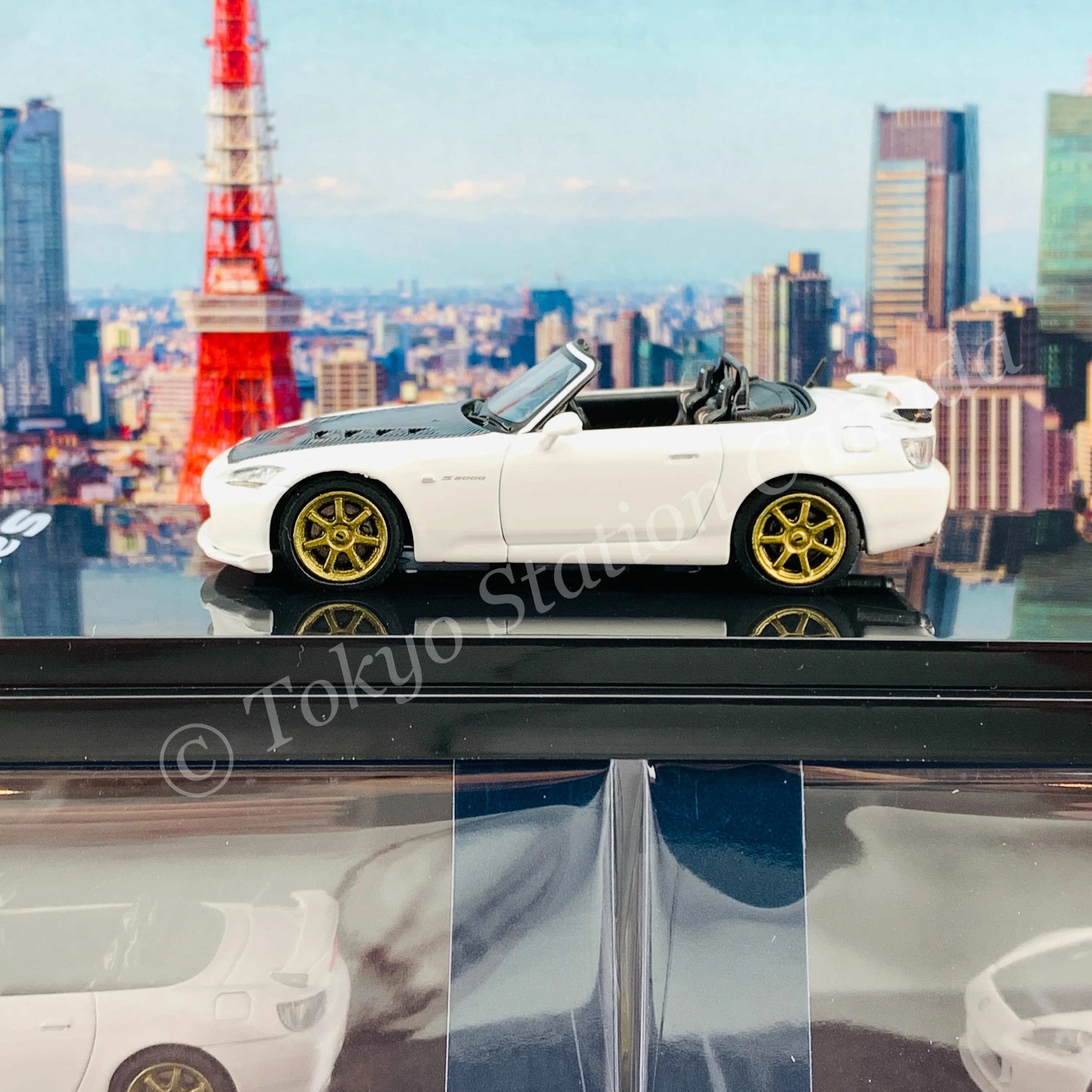 HOBBY JAPAN 1/64 Mugen S2000 White HJ641020MW - Image 2