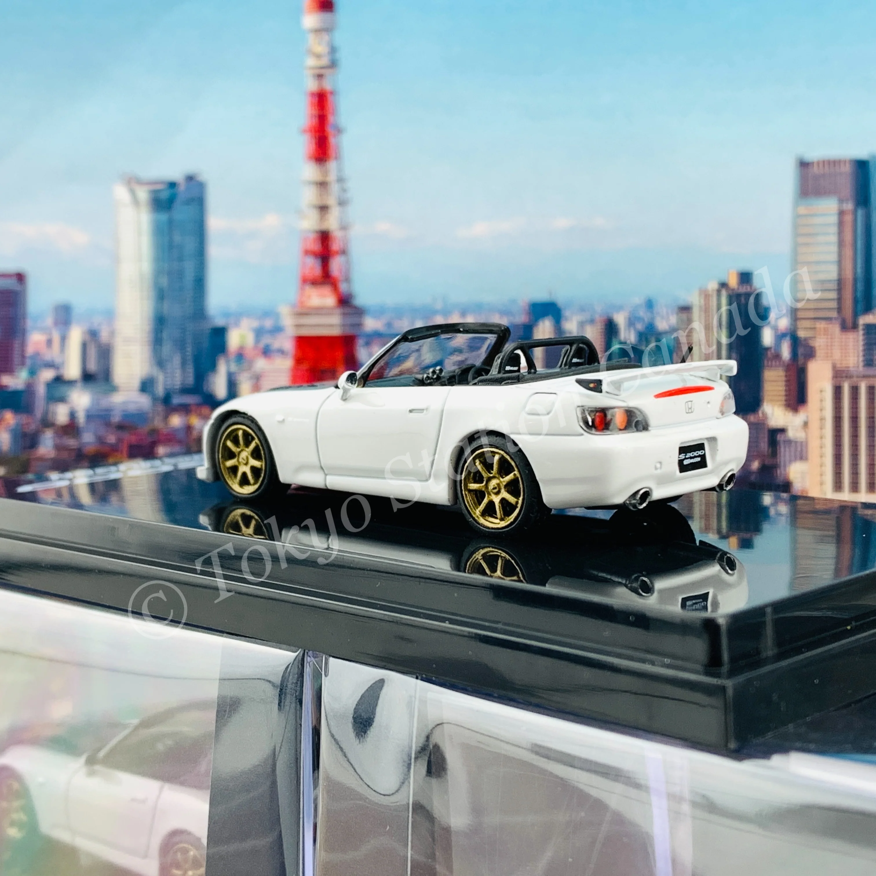 HOBBY JAPAN 1/64 Mugen S2000 White HJ641020MW - Image 4