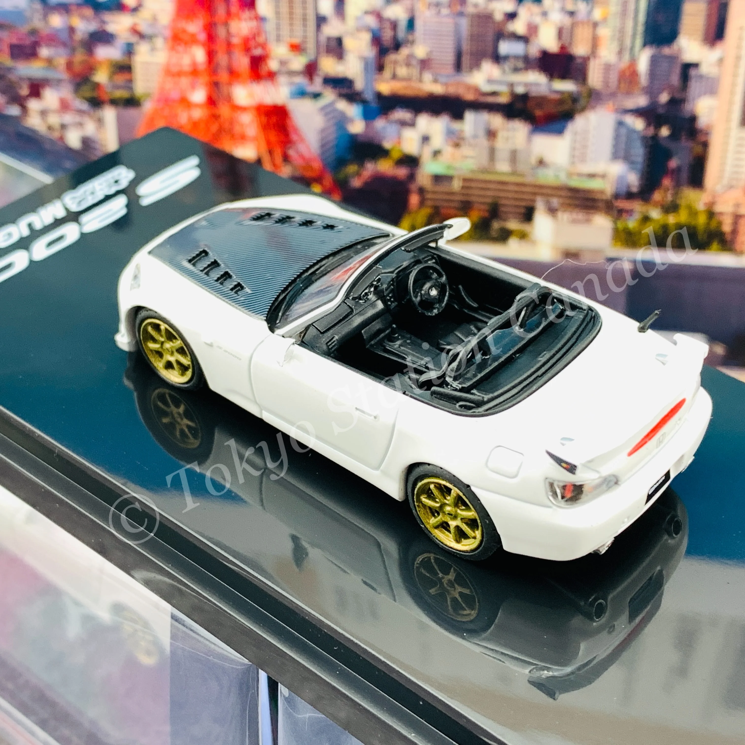 HOBBY JAPAN 1/64 Mugen S2000 White HJ641020MW - Image 5