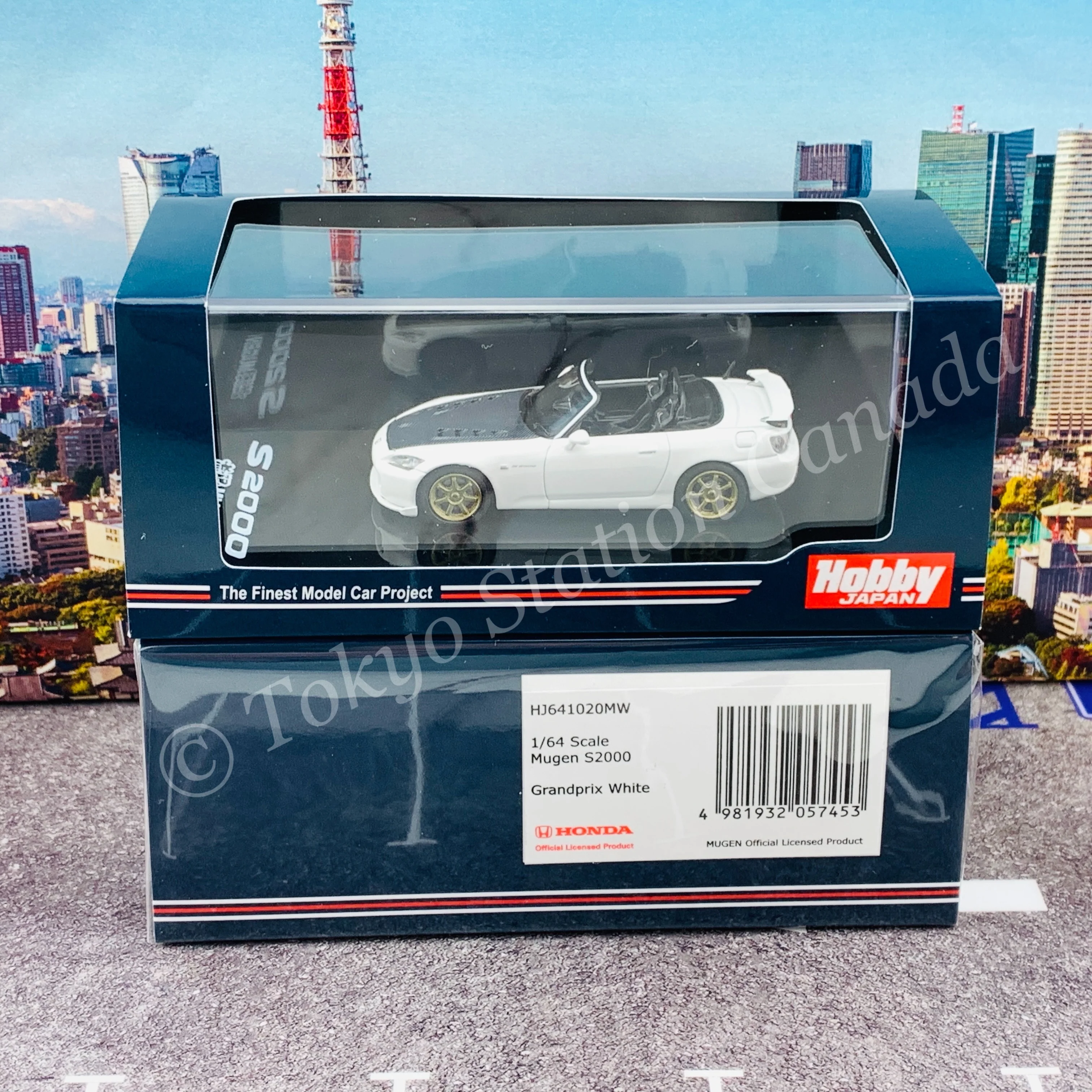 HOBBY JAPAN 1/64 Mugen S2000 White HJ641020MW - Image 6