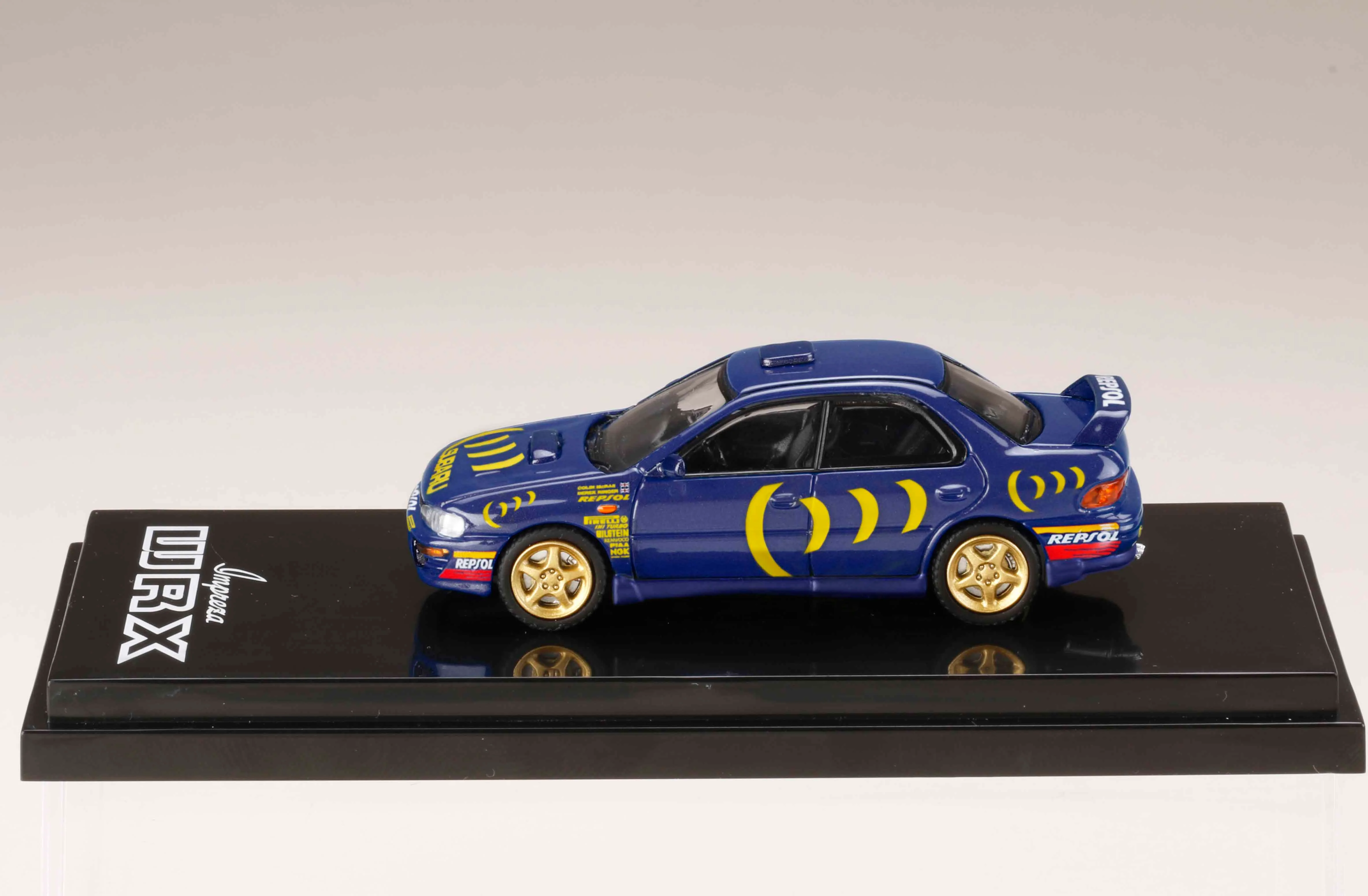 HOBBY JAPAN 1/64  SUBARU IMPREZA WRX (GC8) STi Version Ⅱ Sports Blue  HJ641013DSBL - Image 3